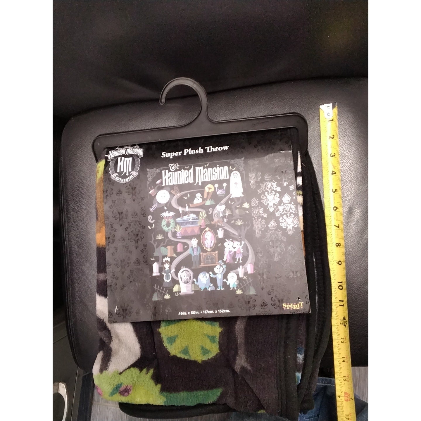Haunted Mansion Spirit Halloween throw blanket New In package