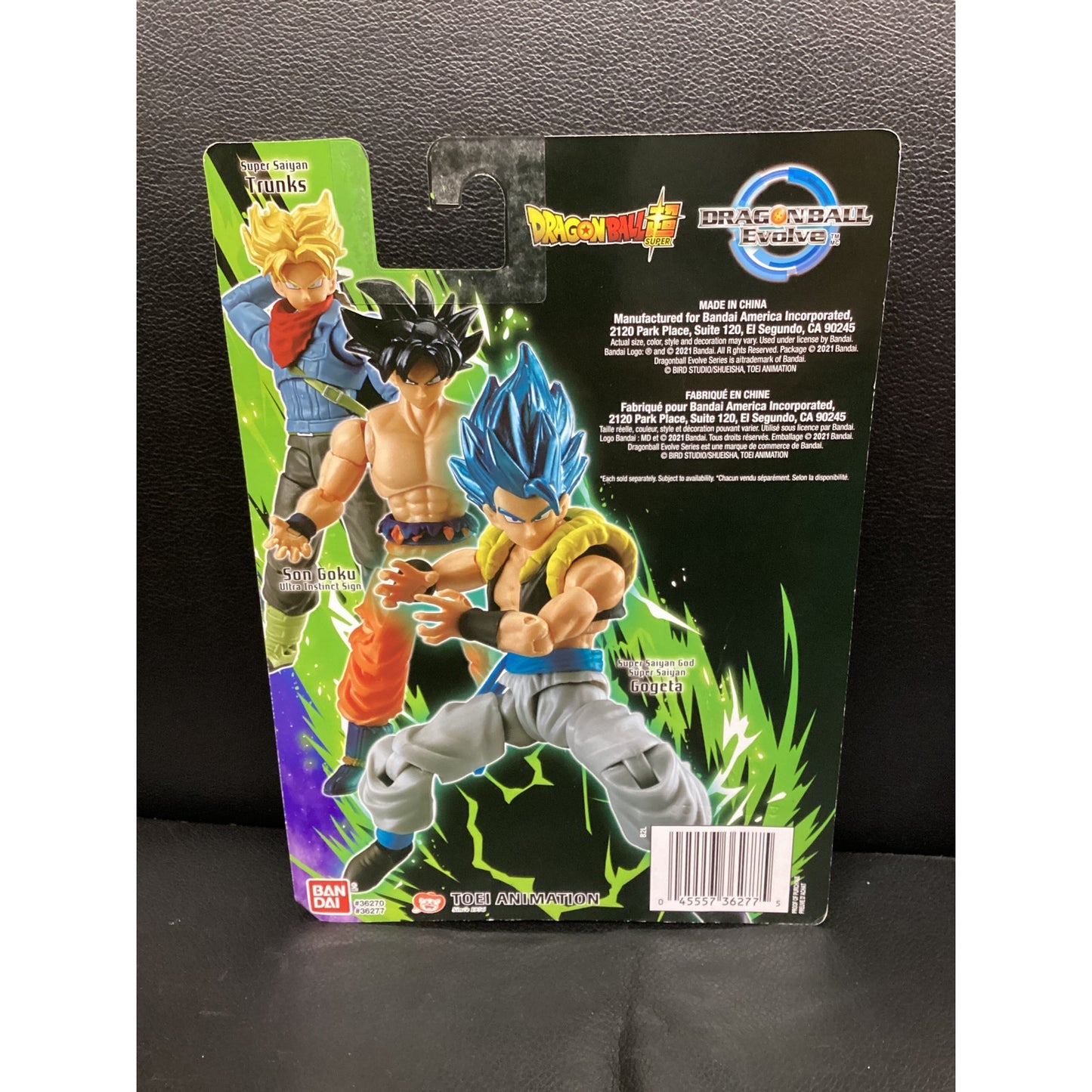 2021 Dragon Ball Super Evolve- Super Saiyan GodSuper Saiyan Gogeta