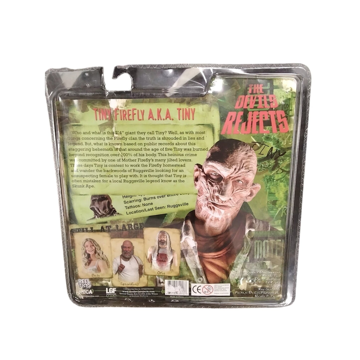 Neca The Devil's Rejects Tiny Firefly Action Figure Sealed/New