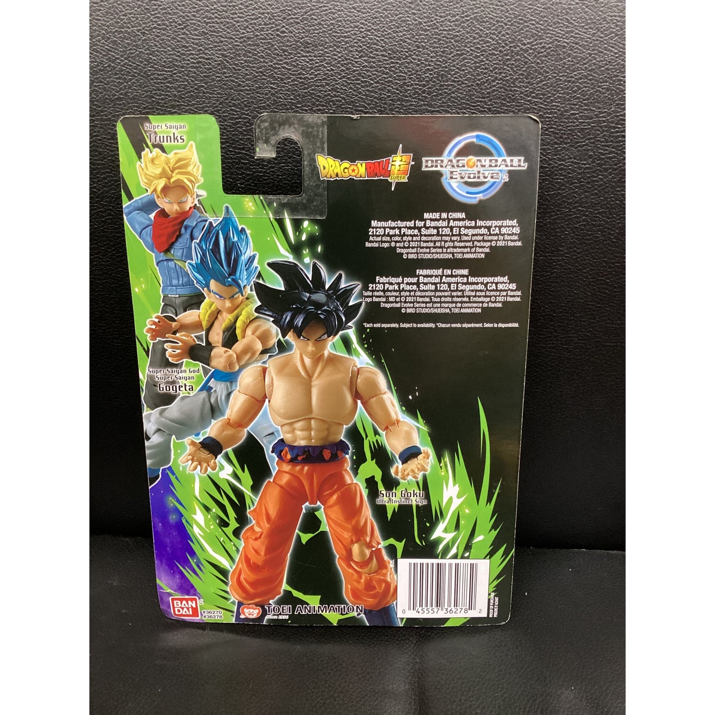2021 Dragon Ball Super- GD Evolve- Son Goku Ultra Instinct Sign