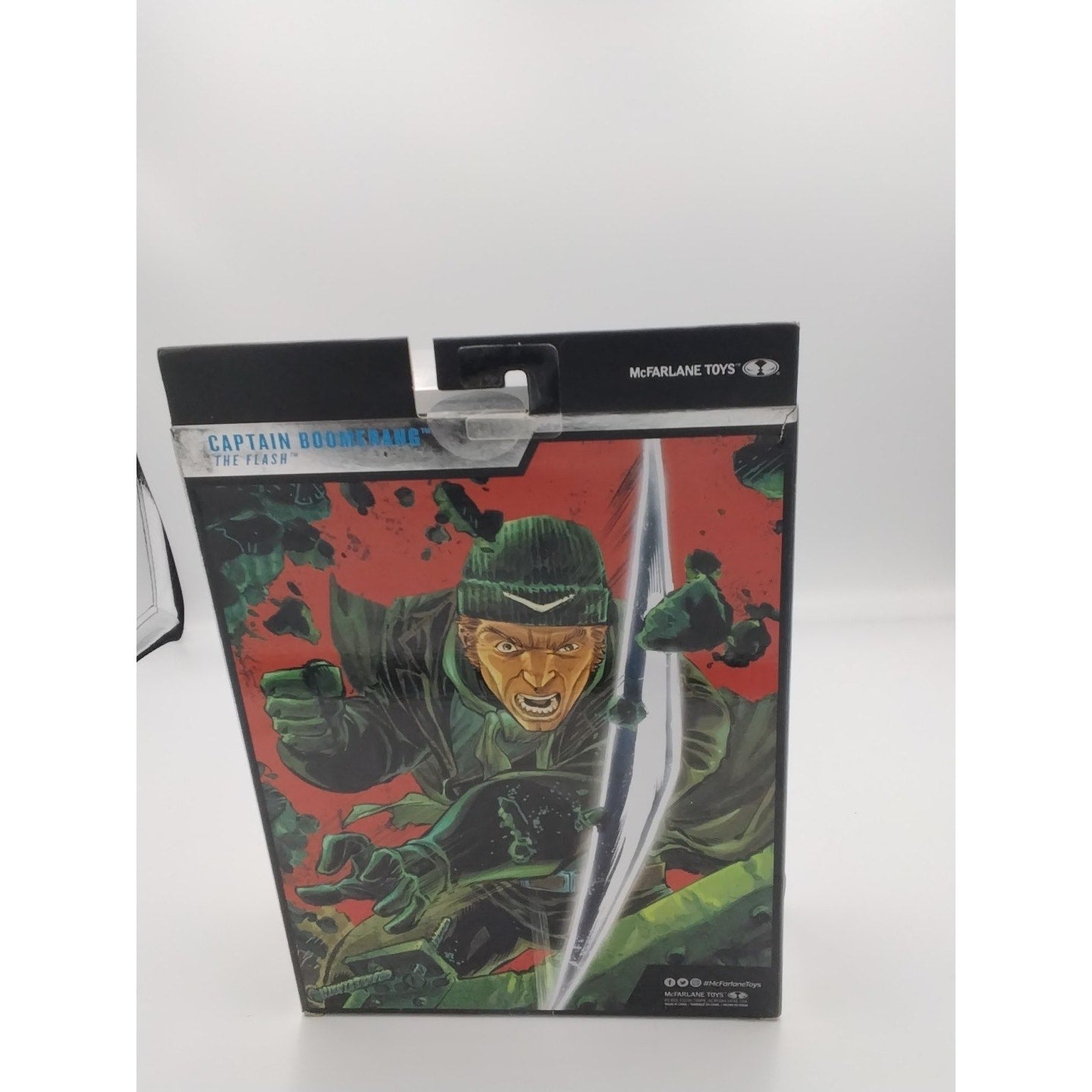 Captain Boomerang C.T.B. McFarlane DC on card