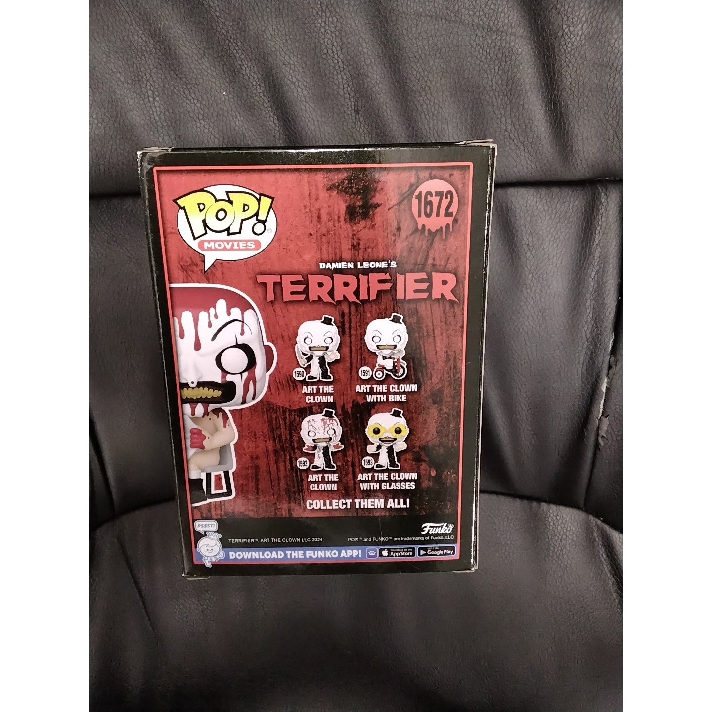 Funko POP! Movies Art the Clown Sitting Bloody 1672