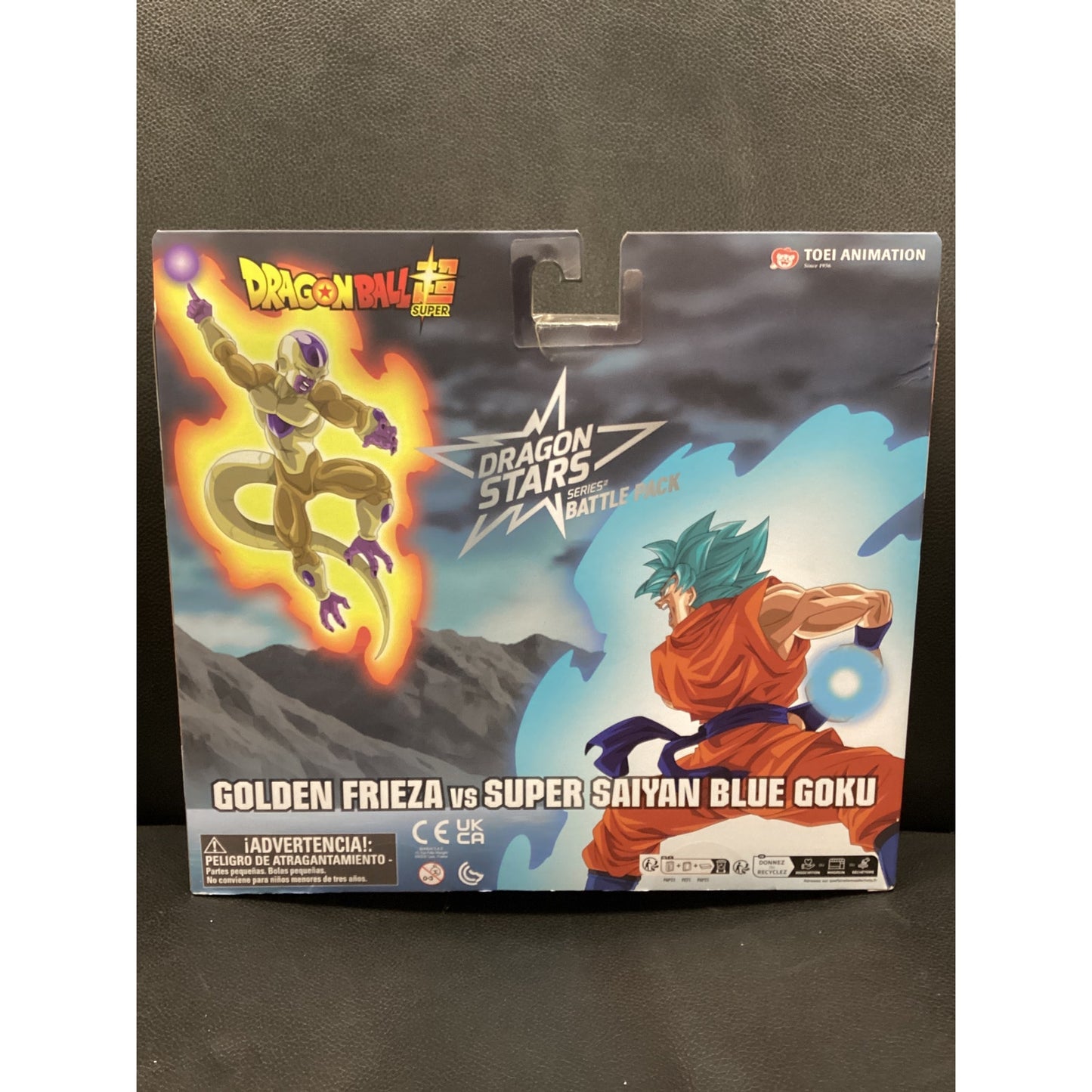 2023 Dragon Ball Super- Dragon Stars Series Battle Pack- Golden Frieza v Super Saiyan Blue Goku