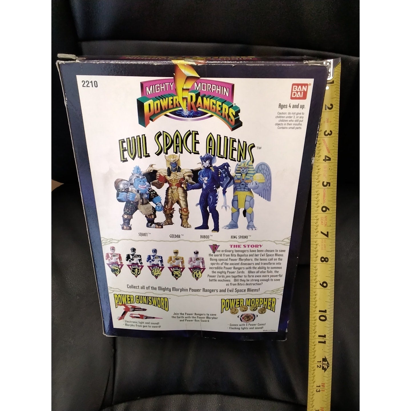 1993 Evil Space Aliens Power Rangers Finster