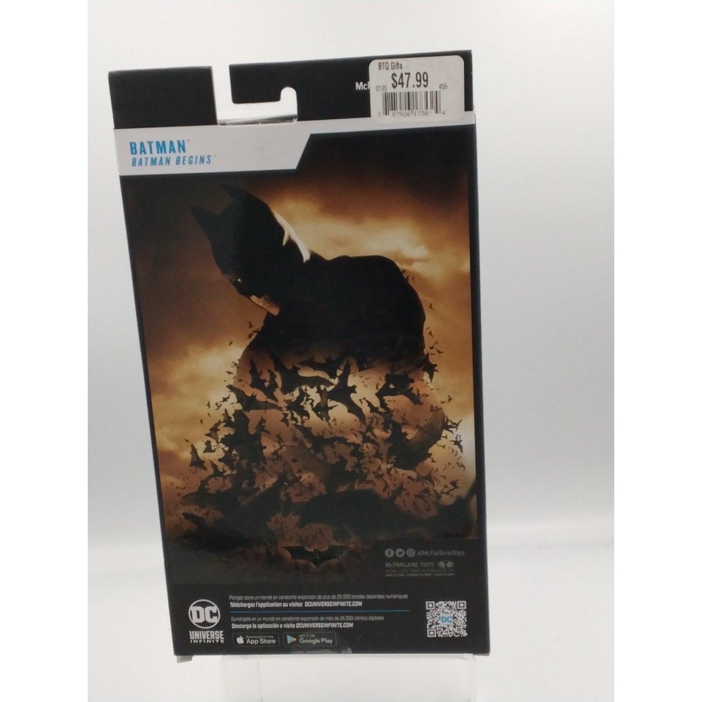 Batman Batman Begins McFarlane DC on card