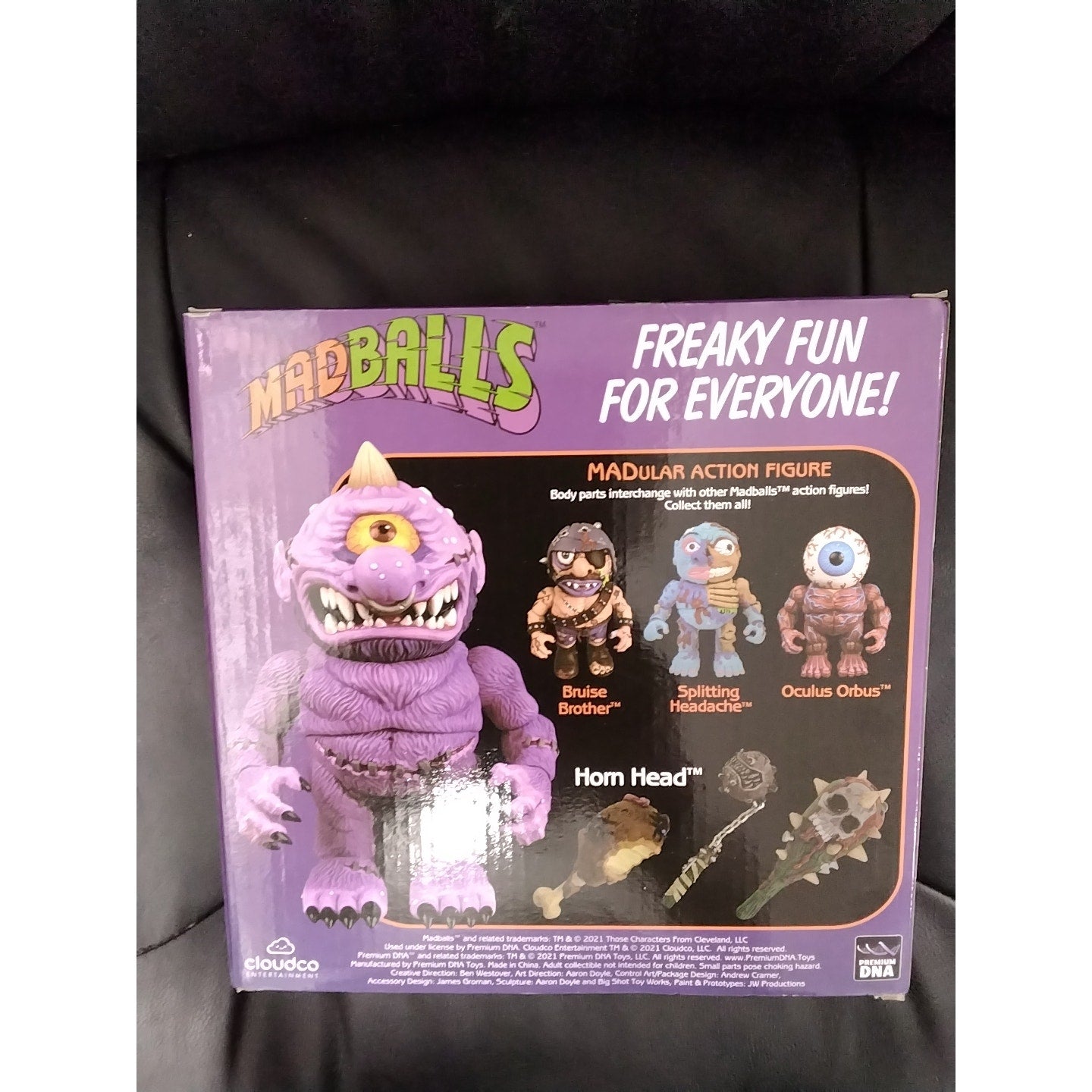 Horn Head Madular Action Figure Premium DNA 6" MadBalls