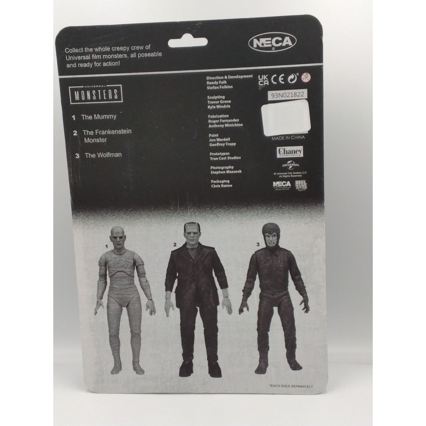 The Wolfman NECA Glow in the dark