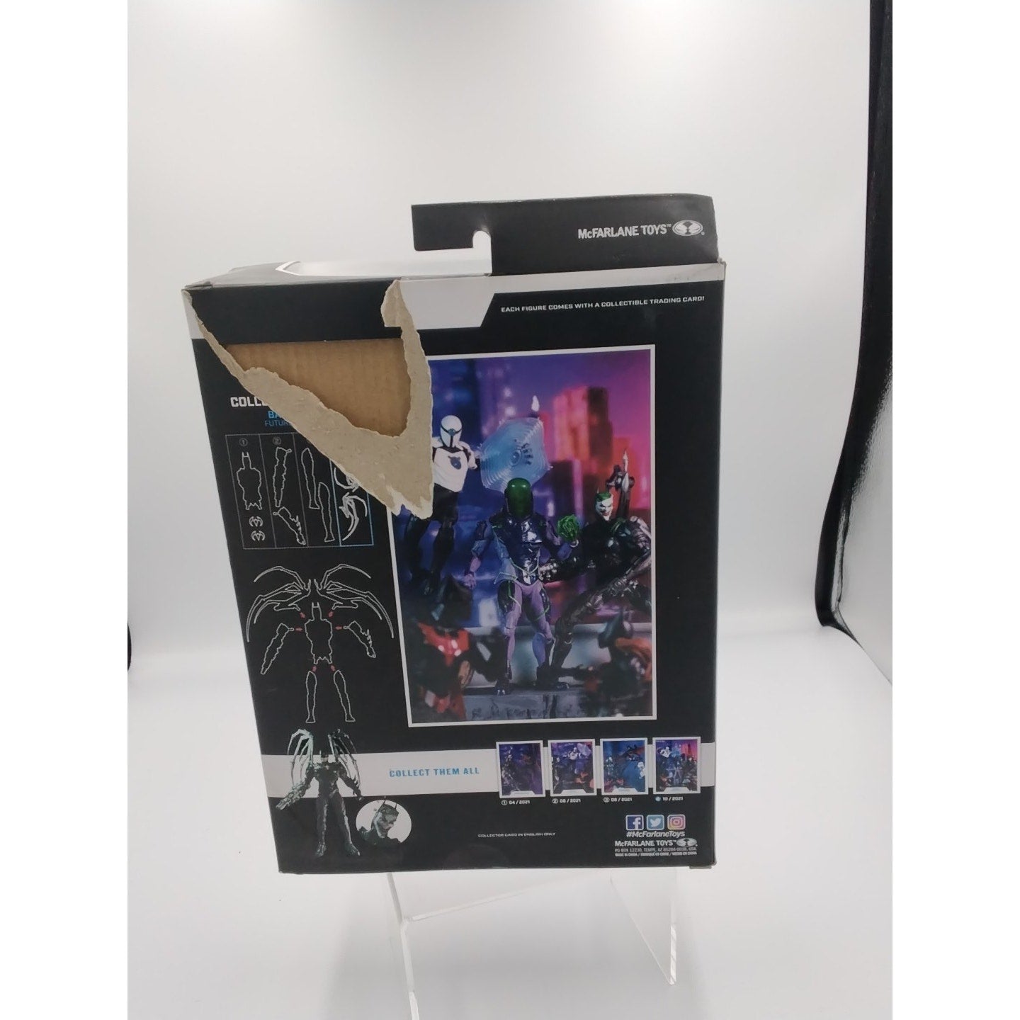 Blight C.T.B. McFarlane DC on card