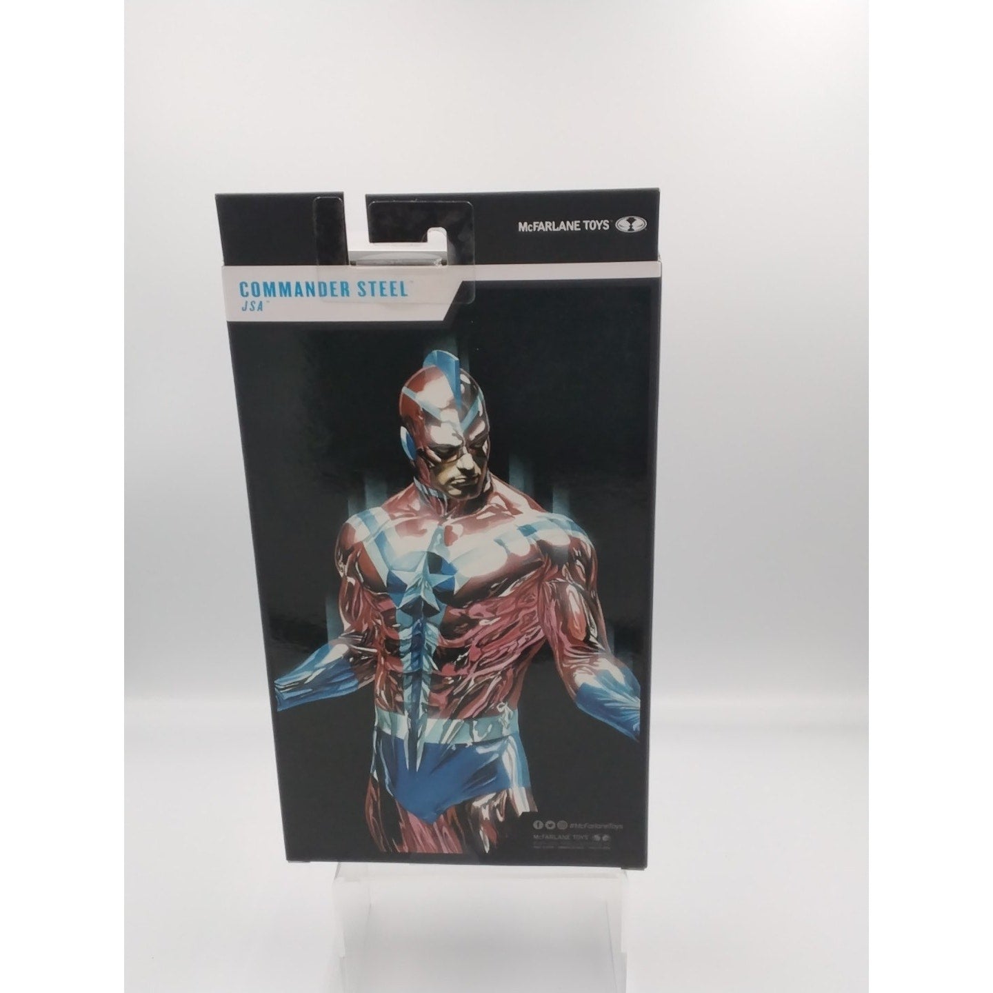 Commander Steel McFarlane DC on card