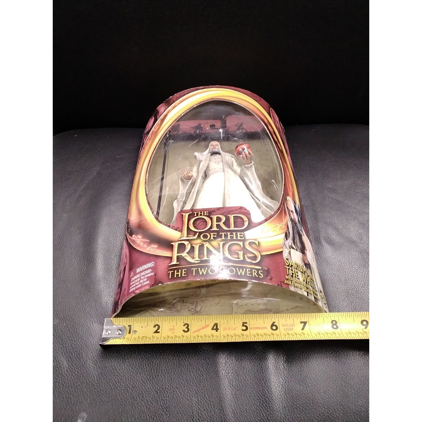 2002 Saruman The White Lord of the Rings Action Figure in box