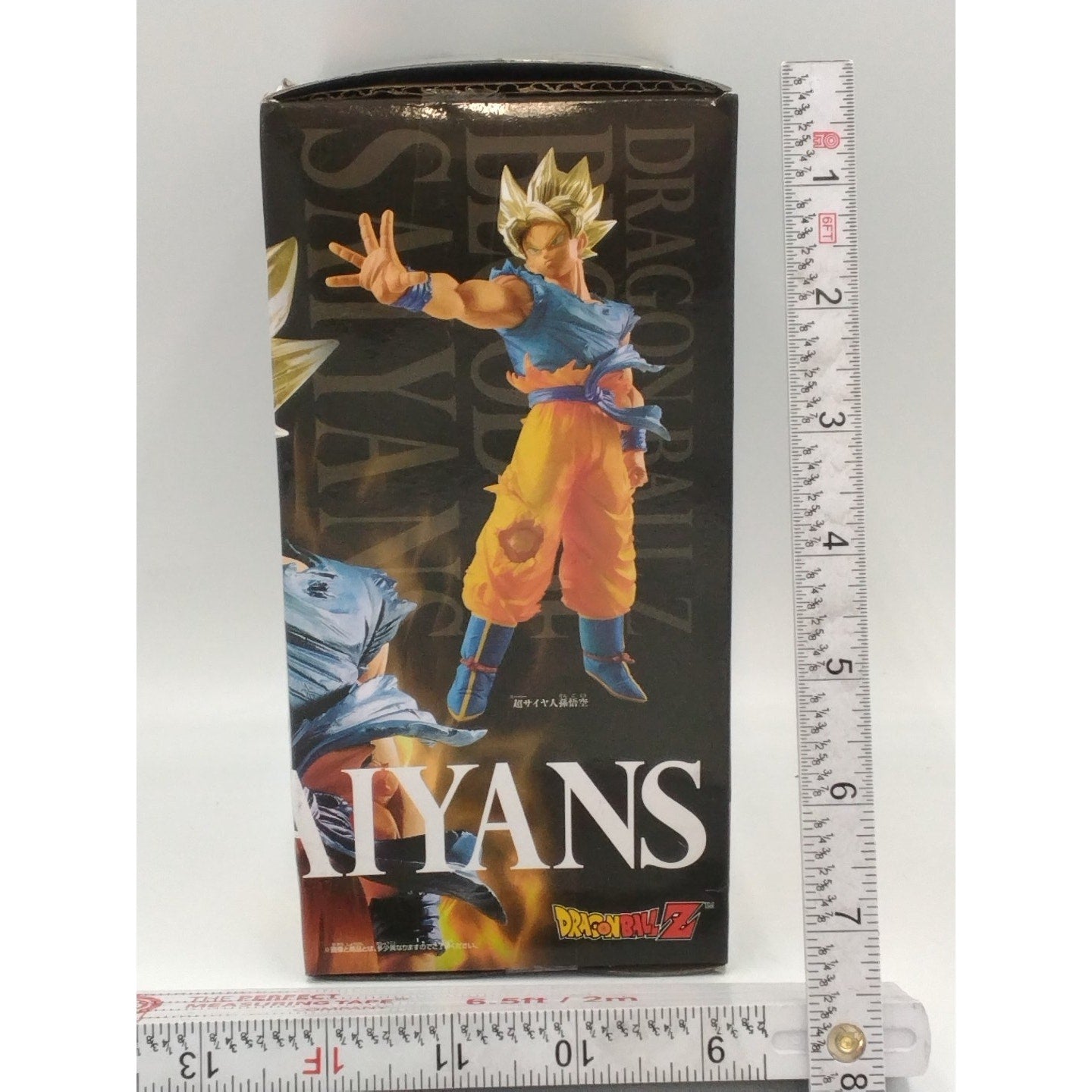 2018 Super Saiyan Son Goku Banpresto Blood of Saiyans Action Figure Opened