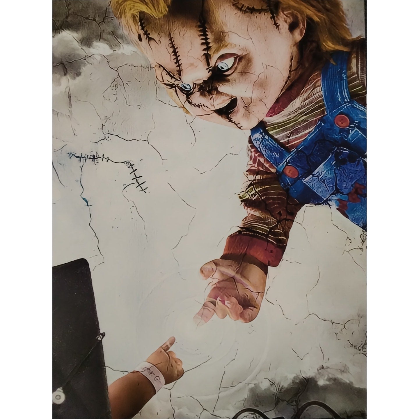 Chuckles 20"x16 Vinyl Print