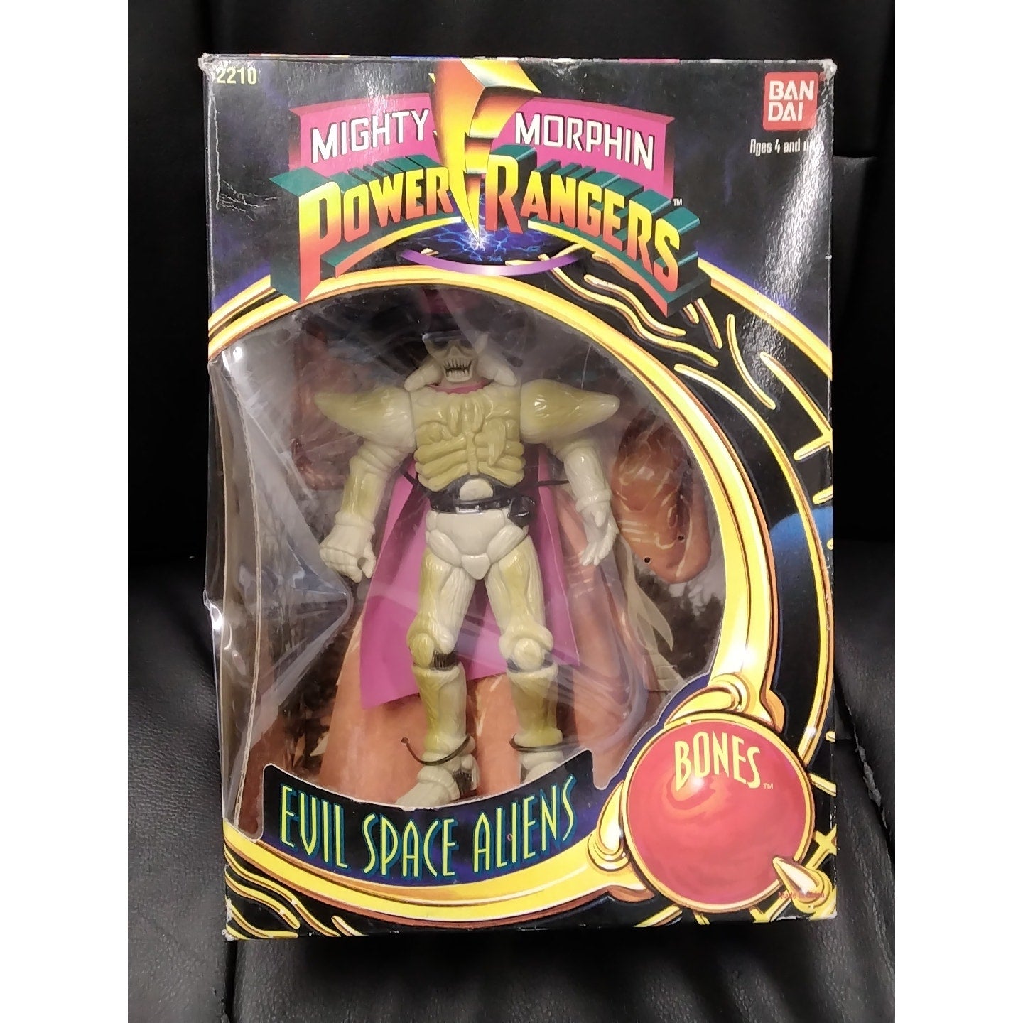 1993 Evil Space Aliens Bones Power Rangers Action figure