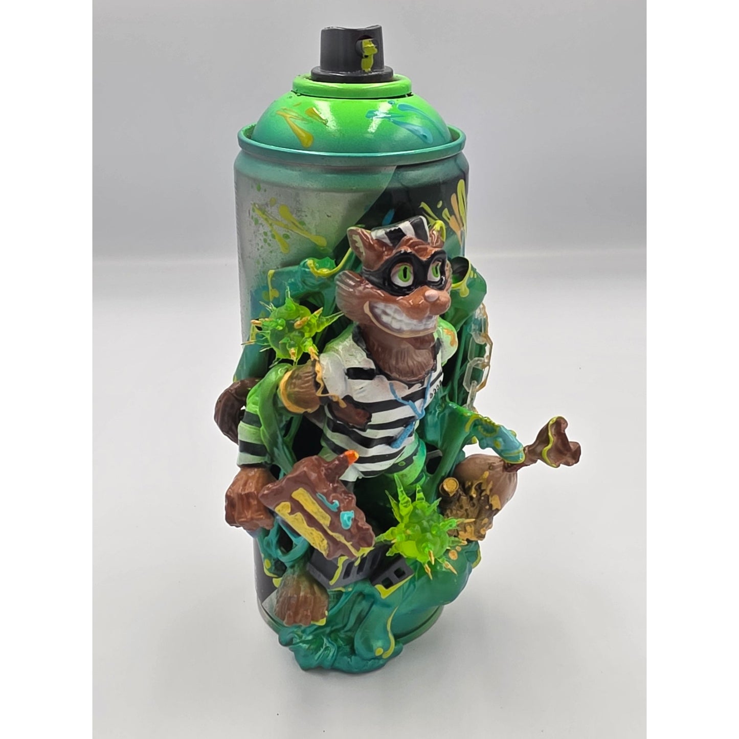 Scratch The Cat KO Rare Rattler One of Kind Customized TMNT