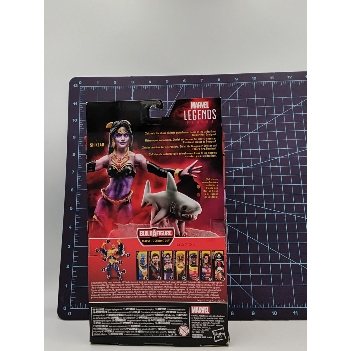 2020 Shiklah with Jeff Legends Series Action Figure Sealed Marvel Hasbro