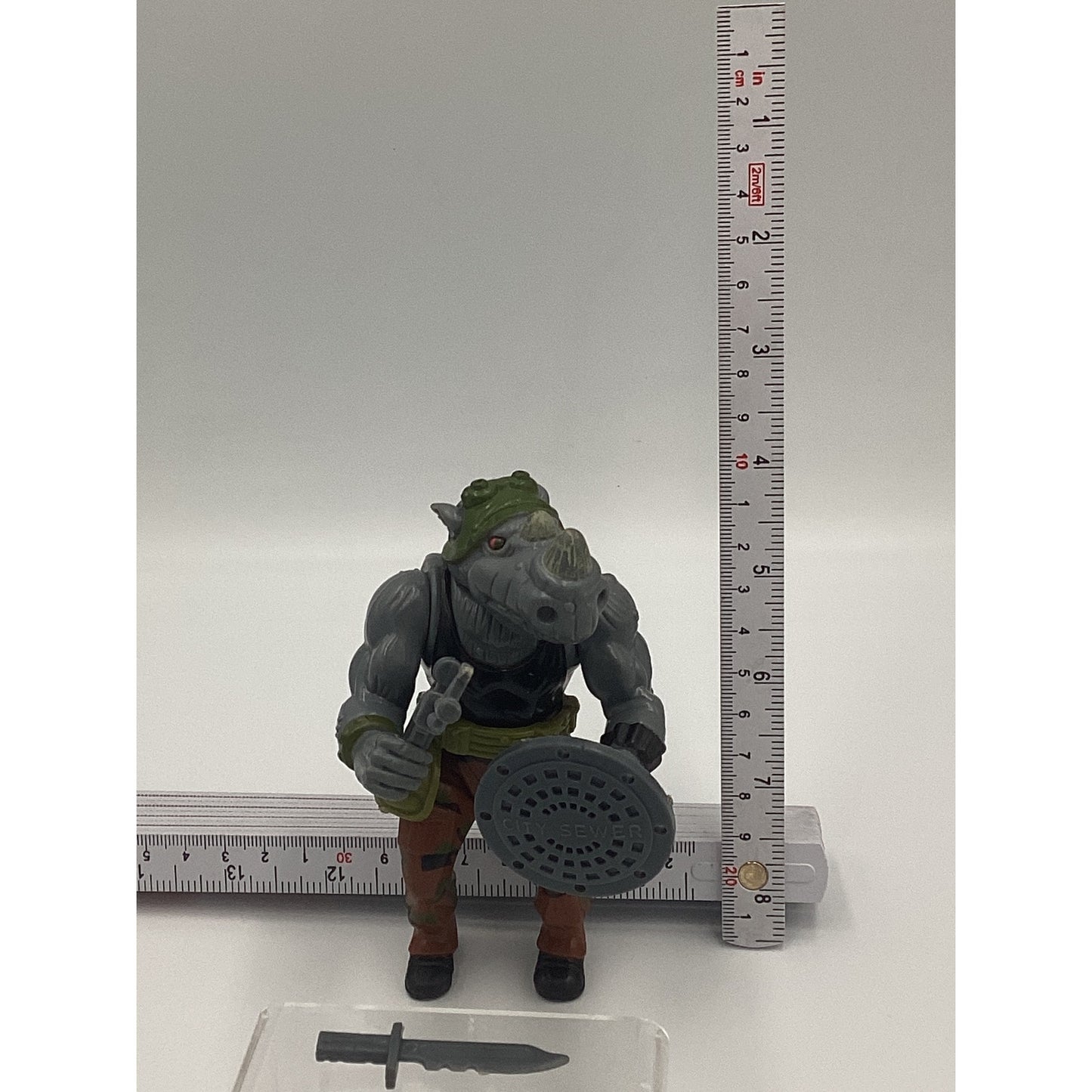 1988 Rocksteady TMNT Action Figure