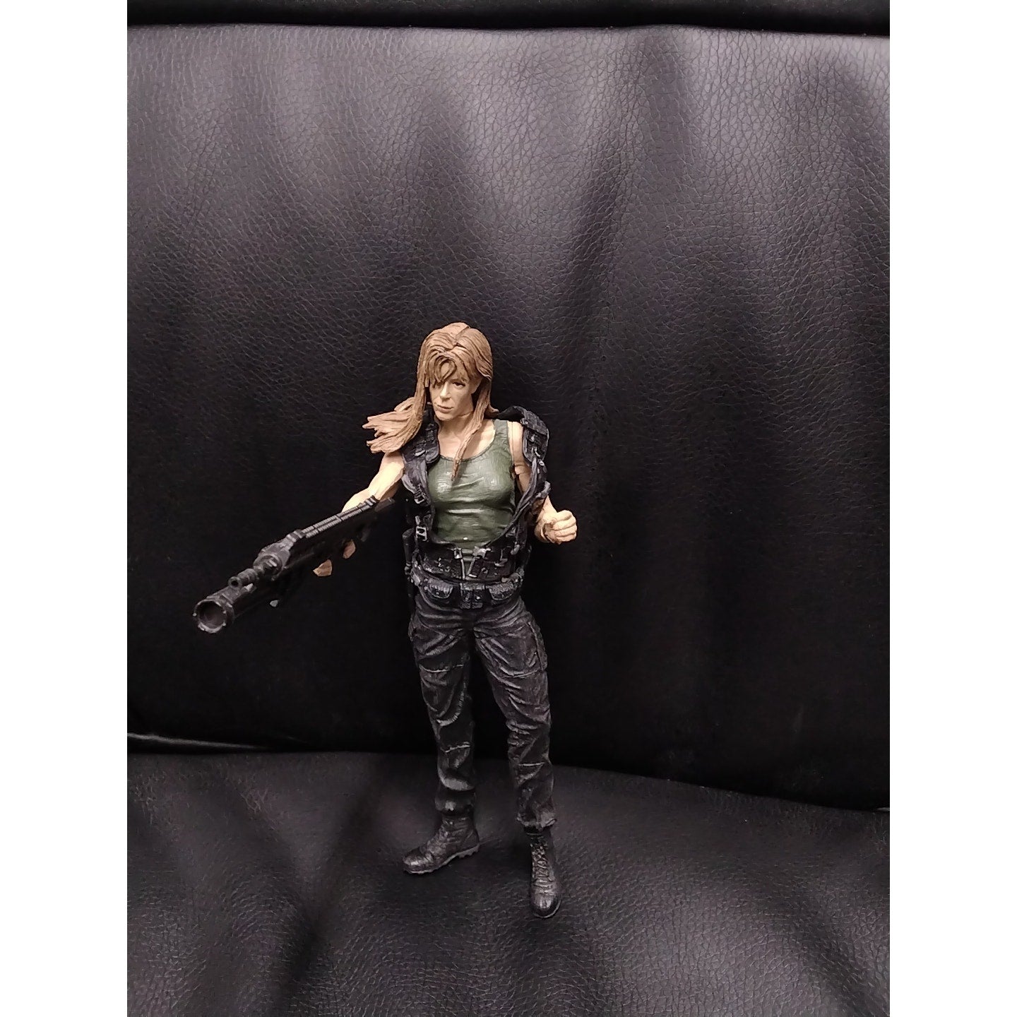 2002 Sarah Conner T2 Movie Maniacs Series 5 figure 6"