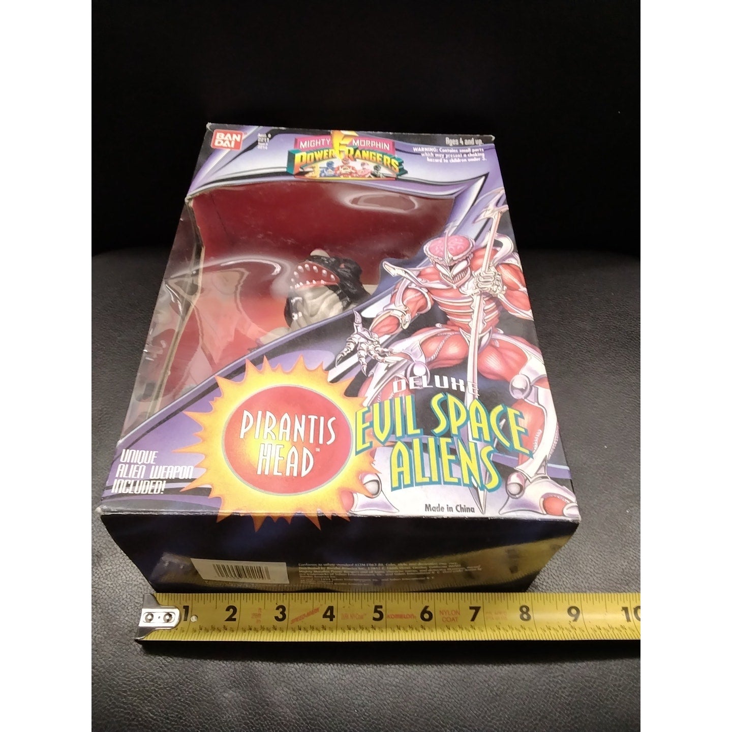 1994 Incomplete Mighty Morphin Power Rangers Piramtis Head