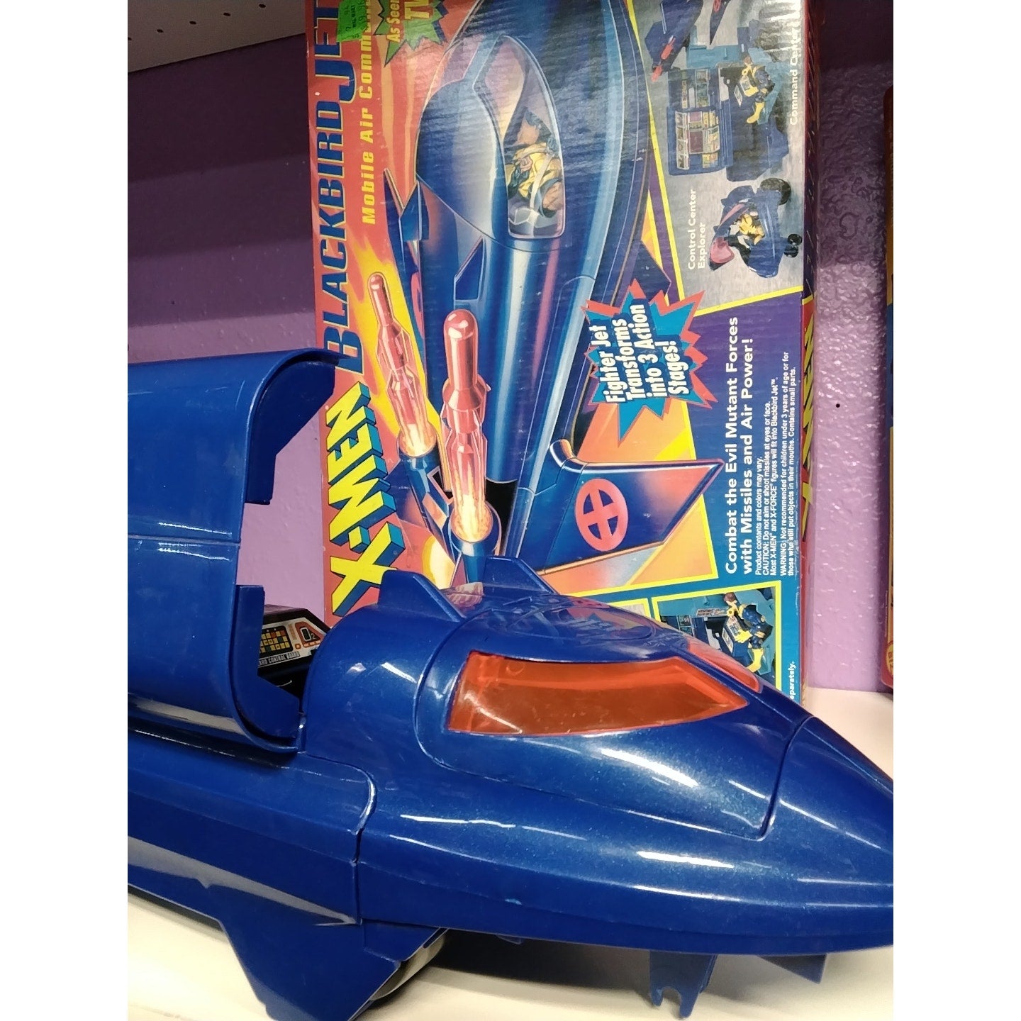 1994 X-men Blackbird Playset