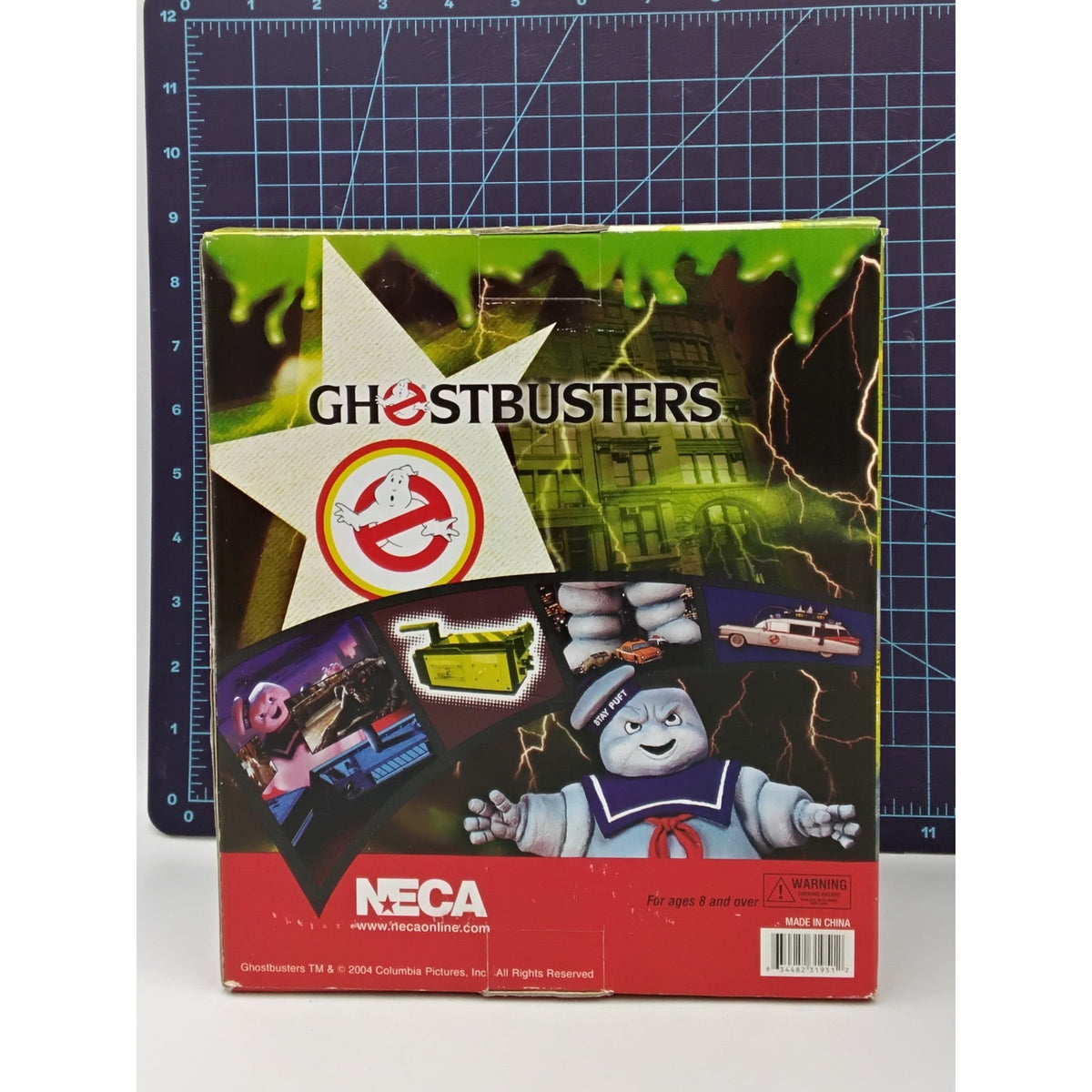 2004 Stay Puft Marshmallow Man Ghostbusters Extreme Head Knockers NECA 2004