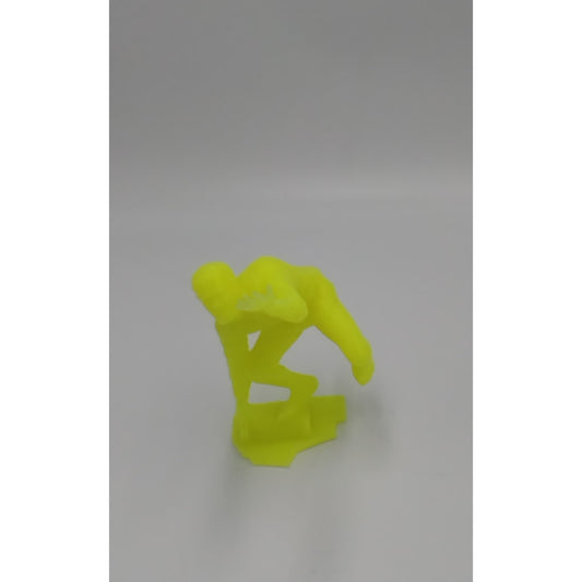 KO Hunchback Neon Yellow Mexican Action Figure Rare