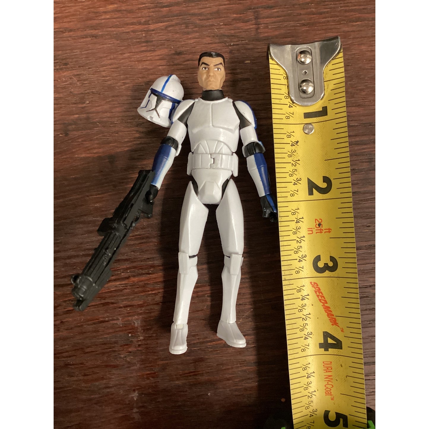 Star Wars - Hasbro - 2008 - Clone Wars - Trooper Denal - 3.75” Figure