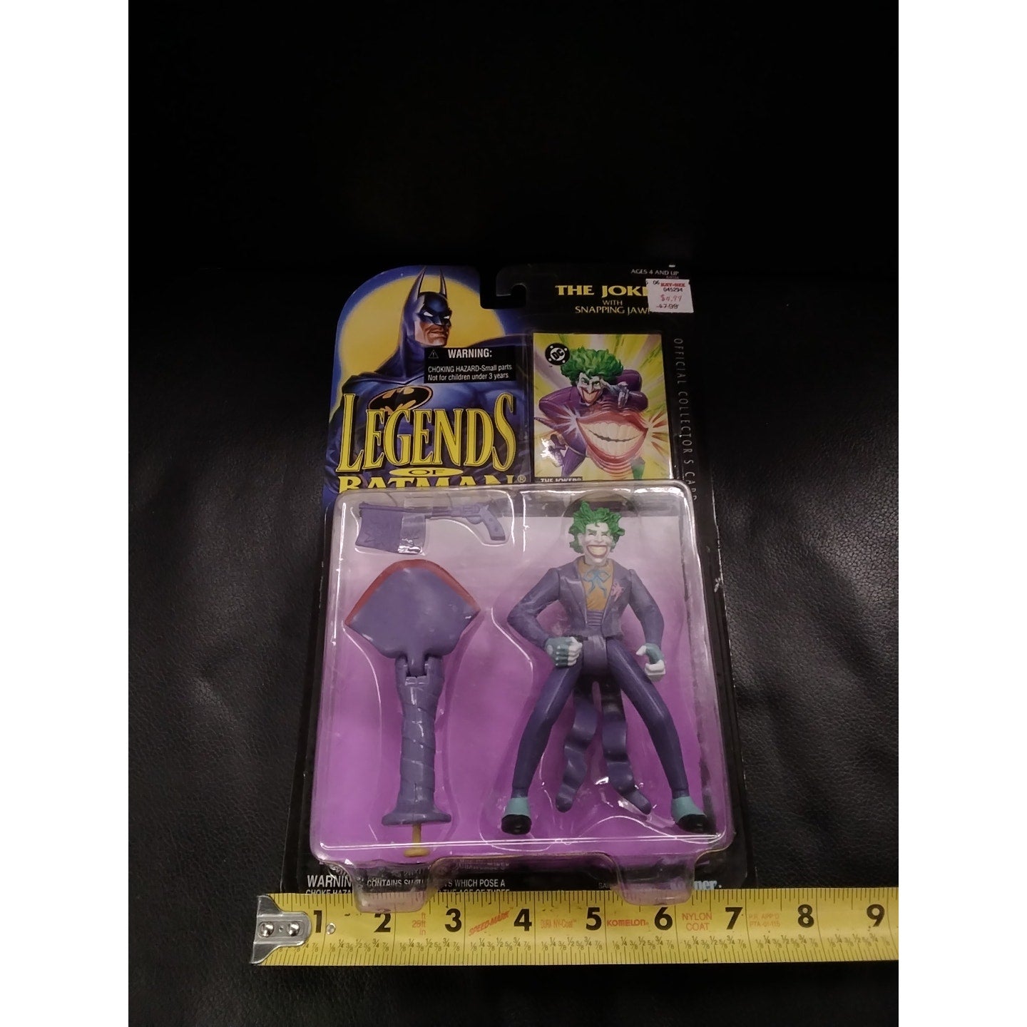 1994 Kenner Legends Of Batman The Joker with Snapping Jaw
