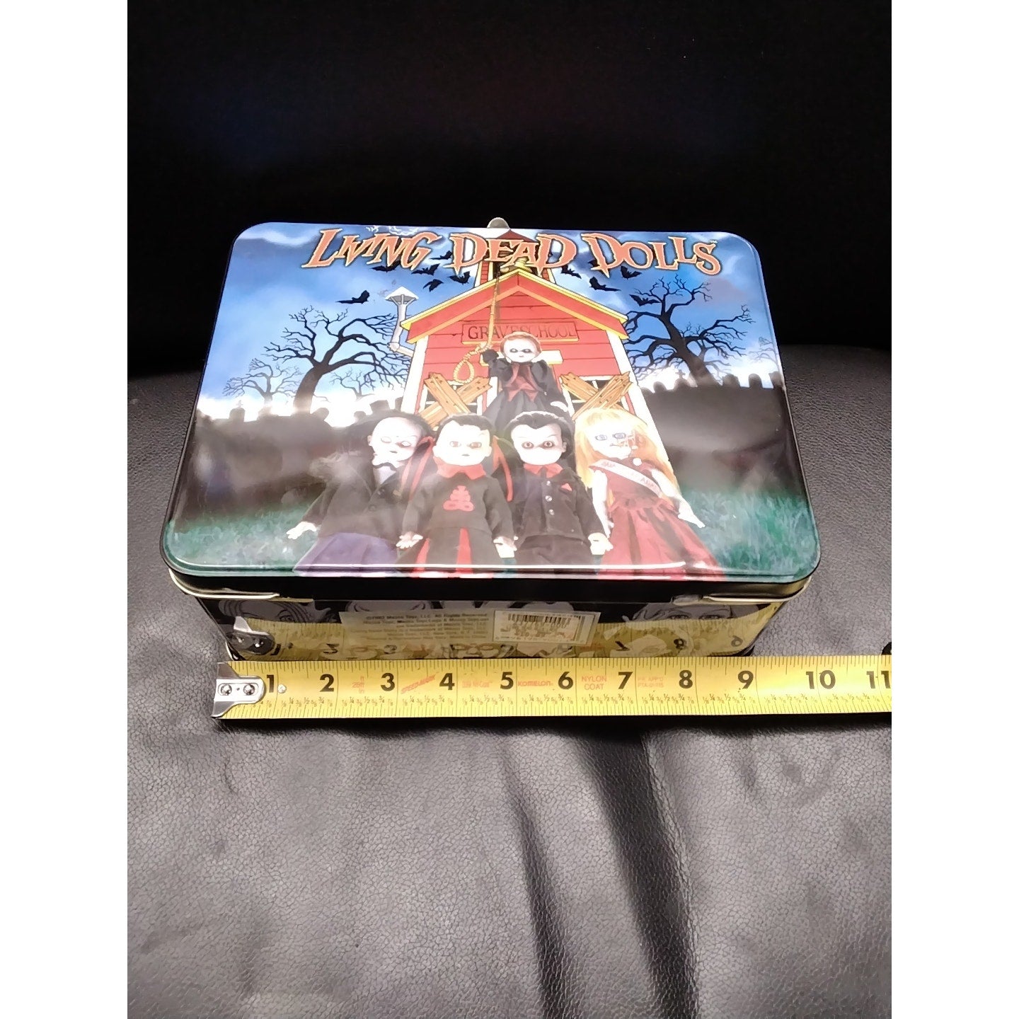 2002 Mezco Toys Metal Lunch box Living Dead Dolls