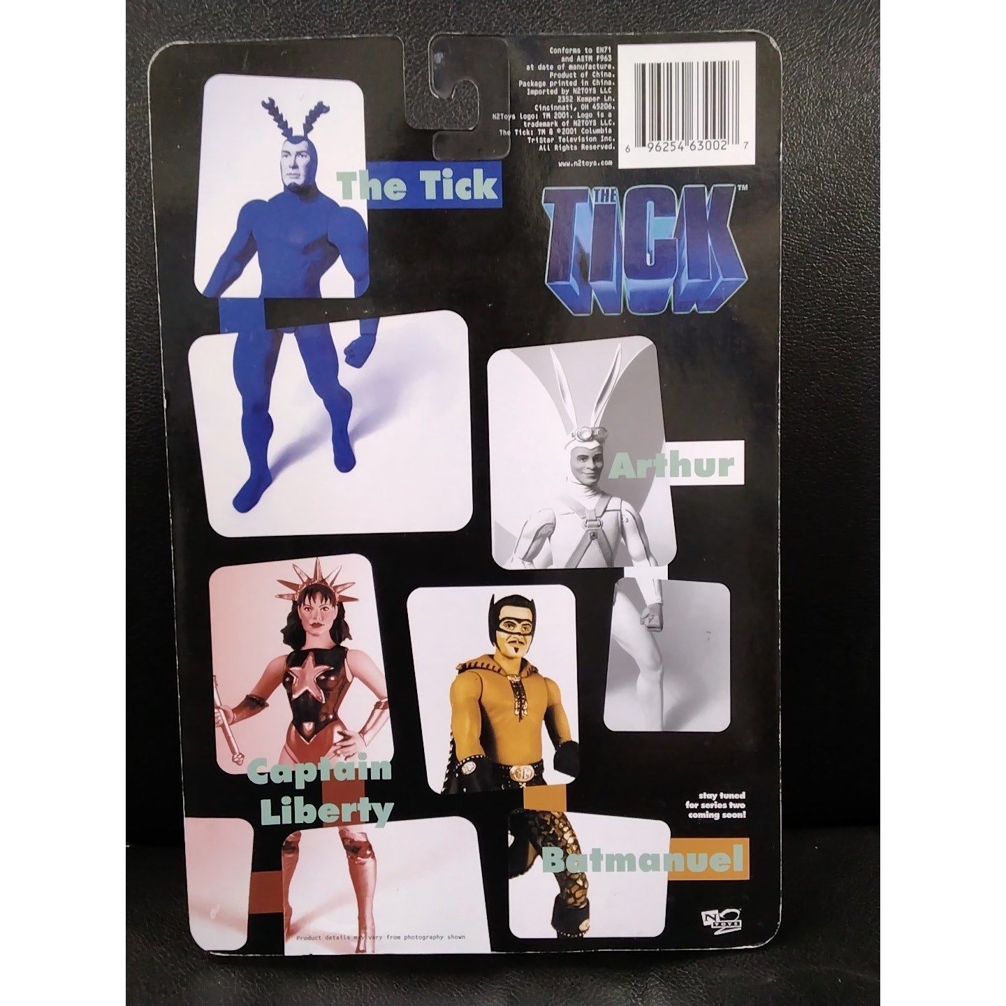 The Tick Arthur Real Super Hero License On Card