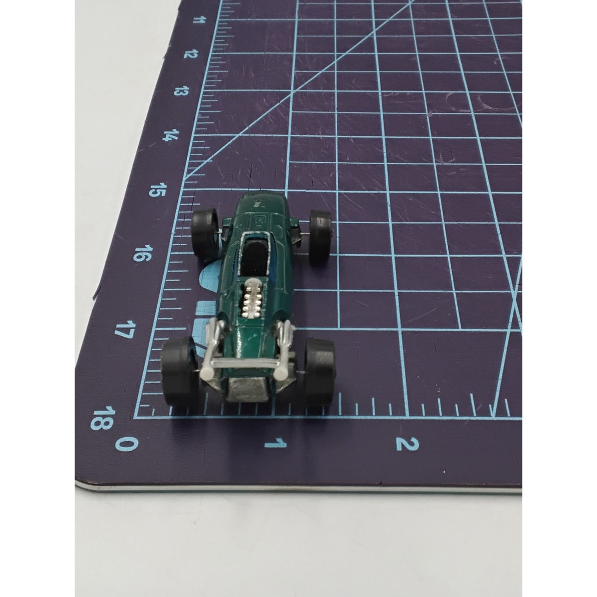 1969 Indy Eagle Grand Prix Series Aqua Redline Collectible Loose Hot Wheels