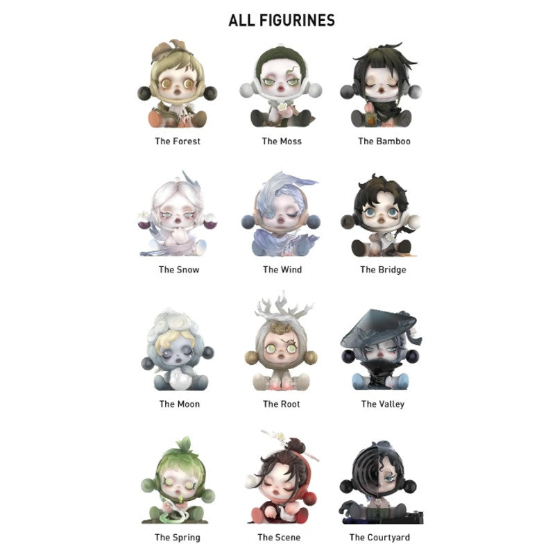 Authentic Skullpanda Ink Plum Blossom Pop Mart - 1 Blind Box