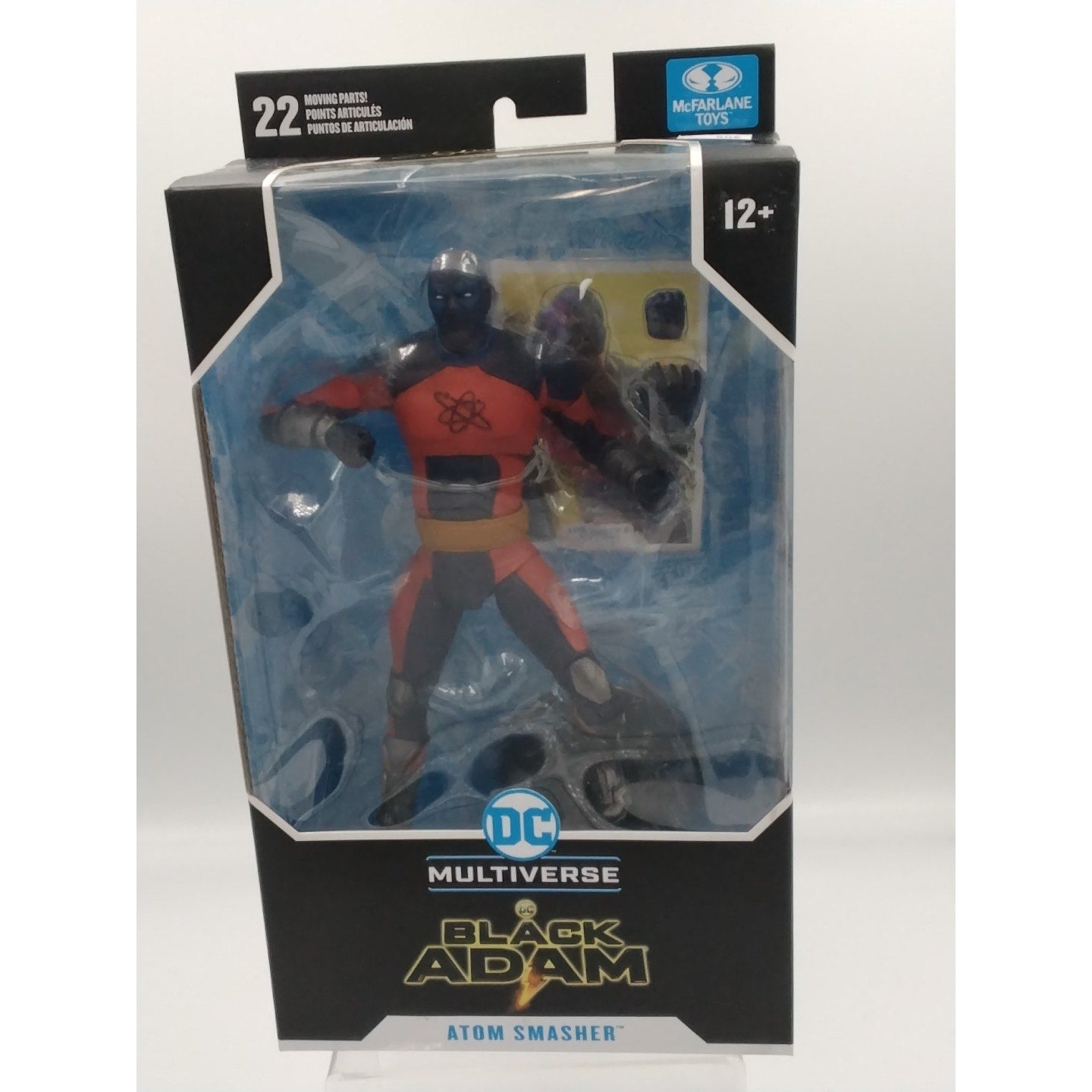 Atom Smasher Black Adam McFarlane DC on card