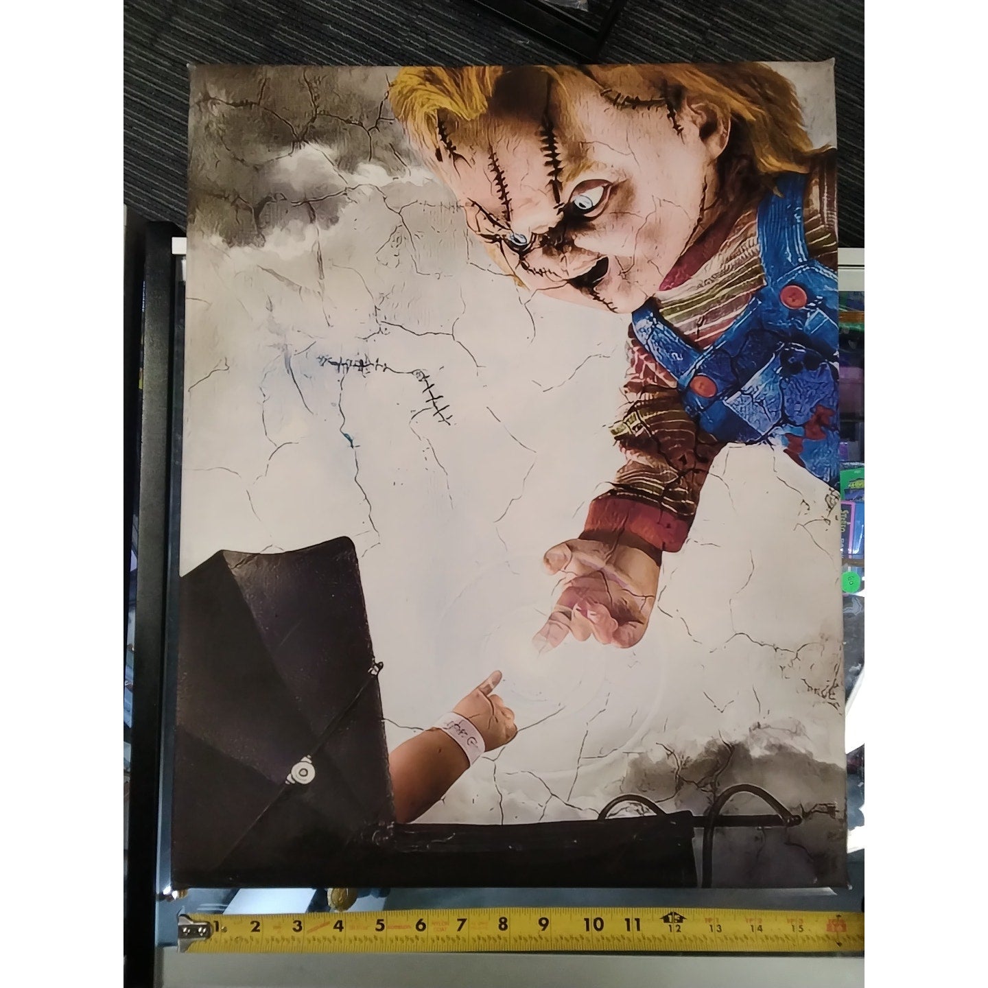 Chuckles 20"x16 Vinyl Print