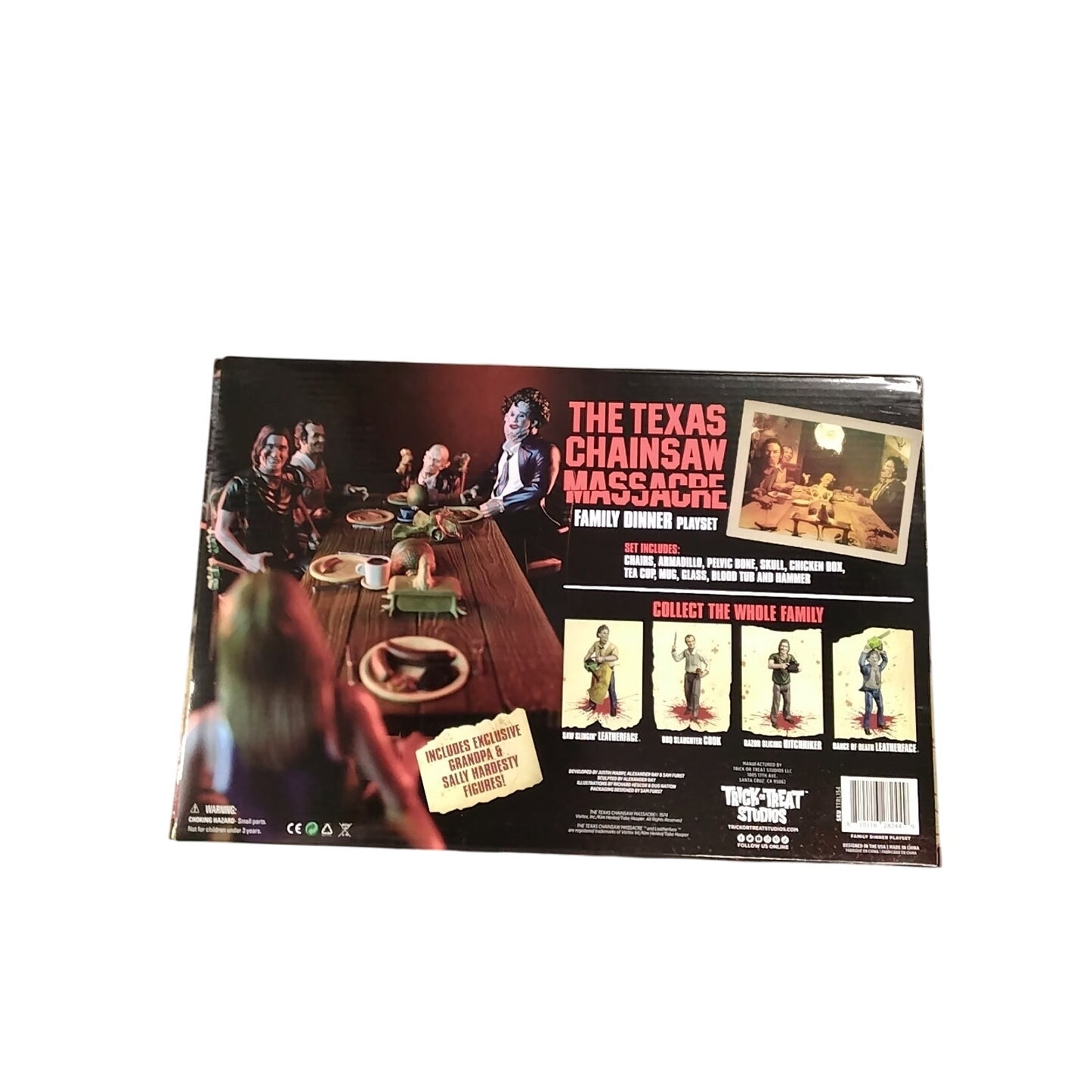 NECA The Texas Chainsaw Massacre Family Dinner Playset 2010