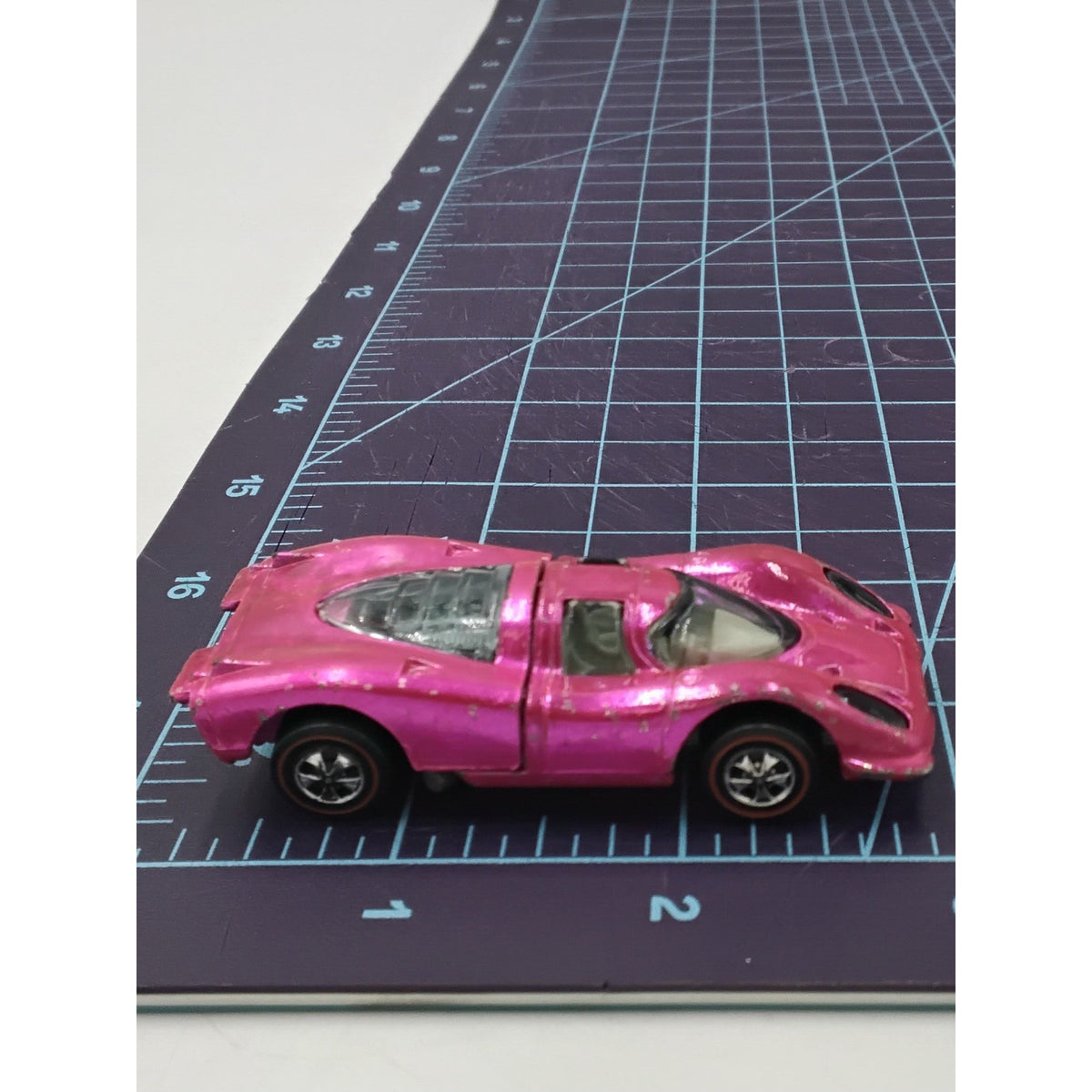 1969 Porsche 917 U.S. HOT PINK Redline Redline Collectible Loose Hot Wheels