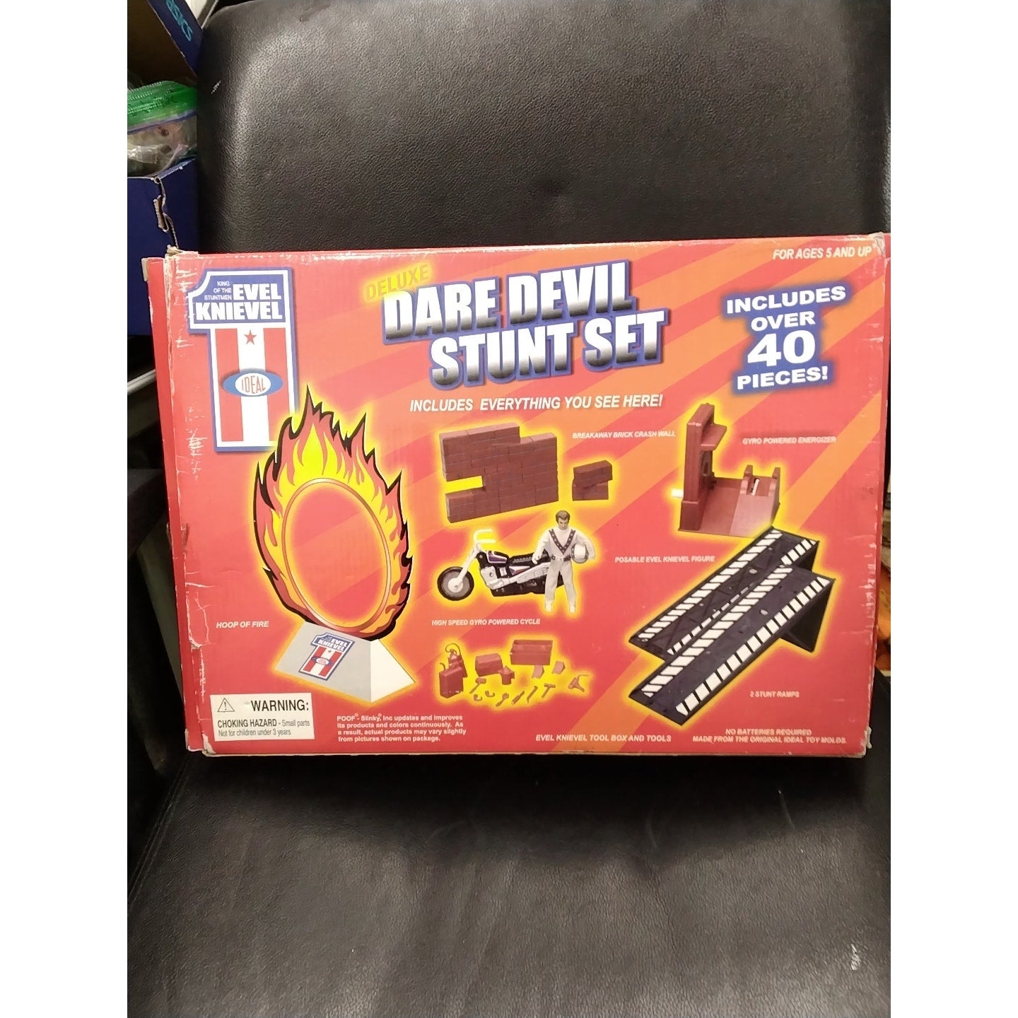 2005 Evil Knievel Dare devil stunt set