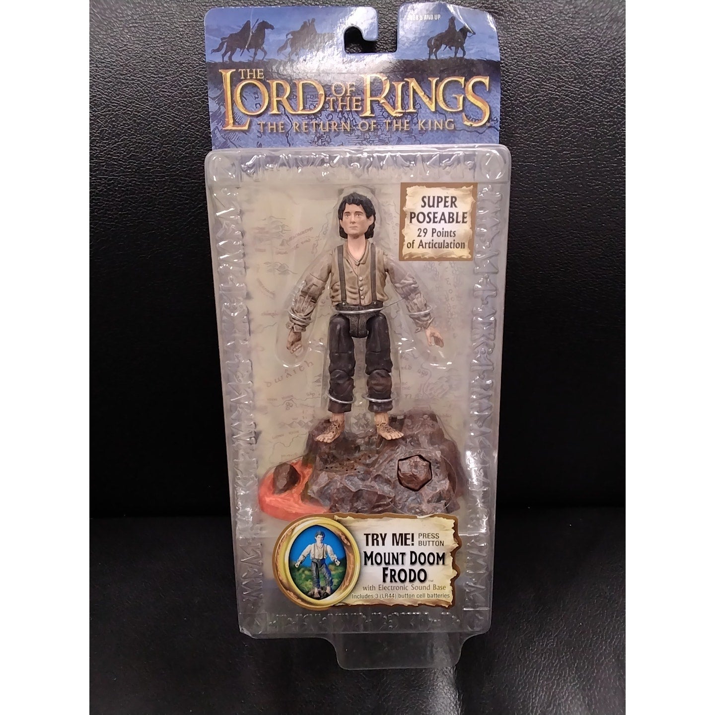 2005 Frodo Mount Doom Lord of the Rings Action Figure in Box