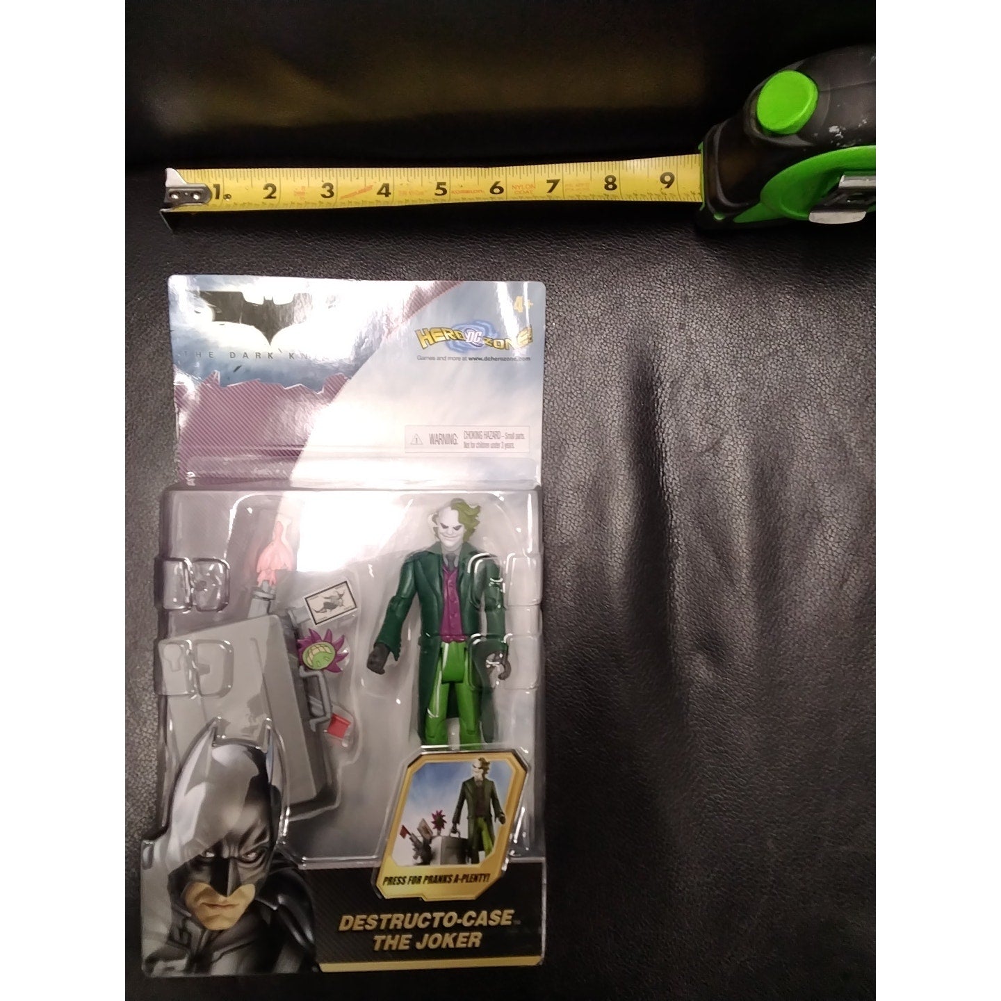 The joker action Figure distructo case the dark knight