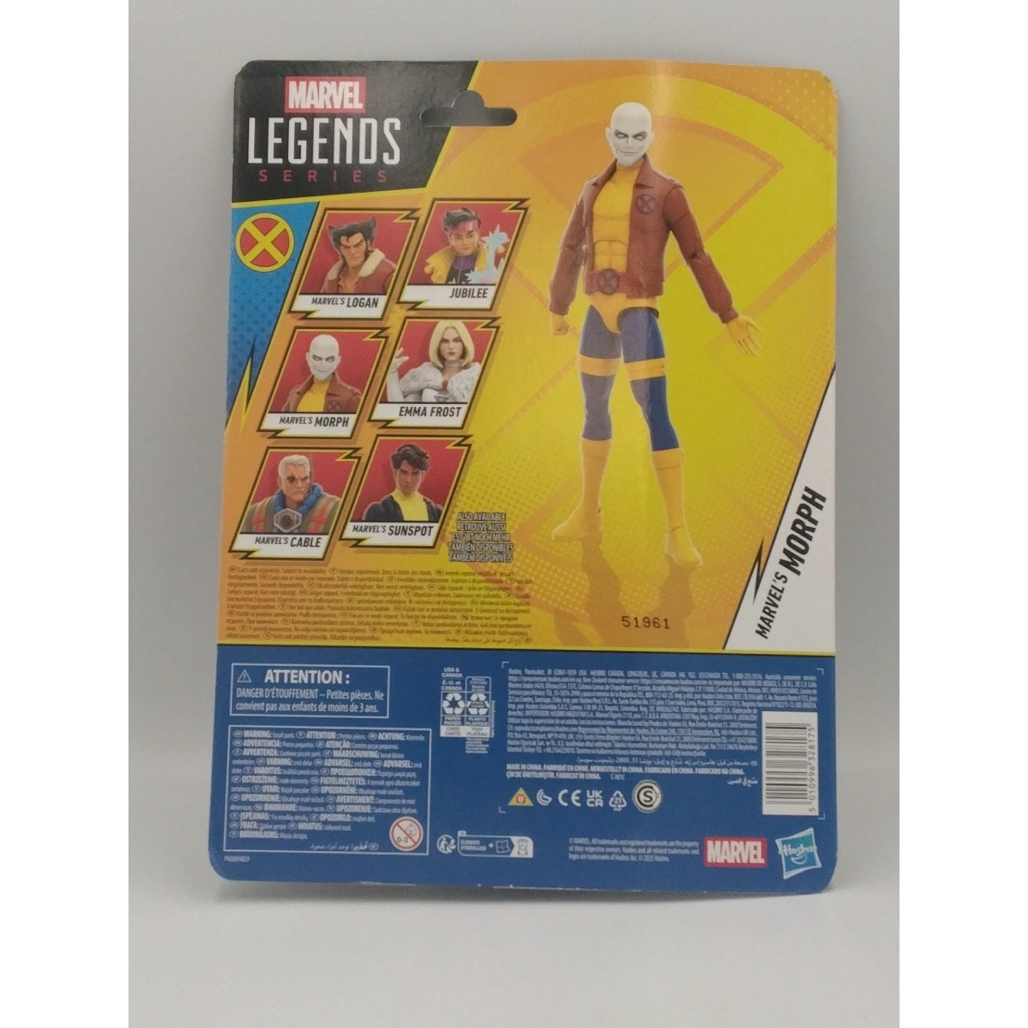 2025 Morph Marvel Legends X-Men '97 animated series Action Figure