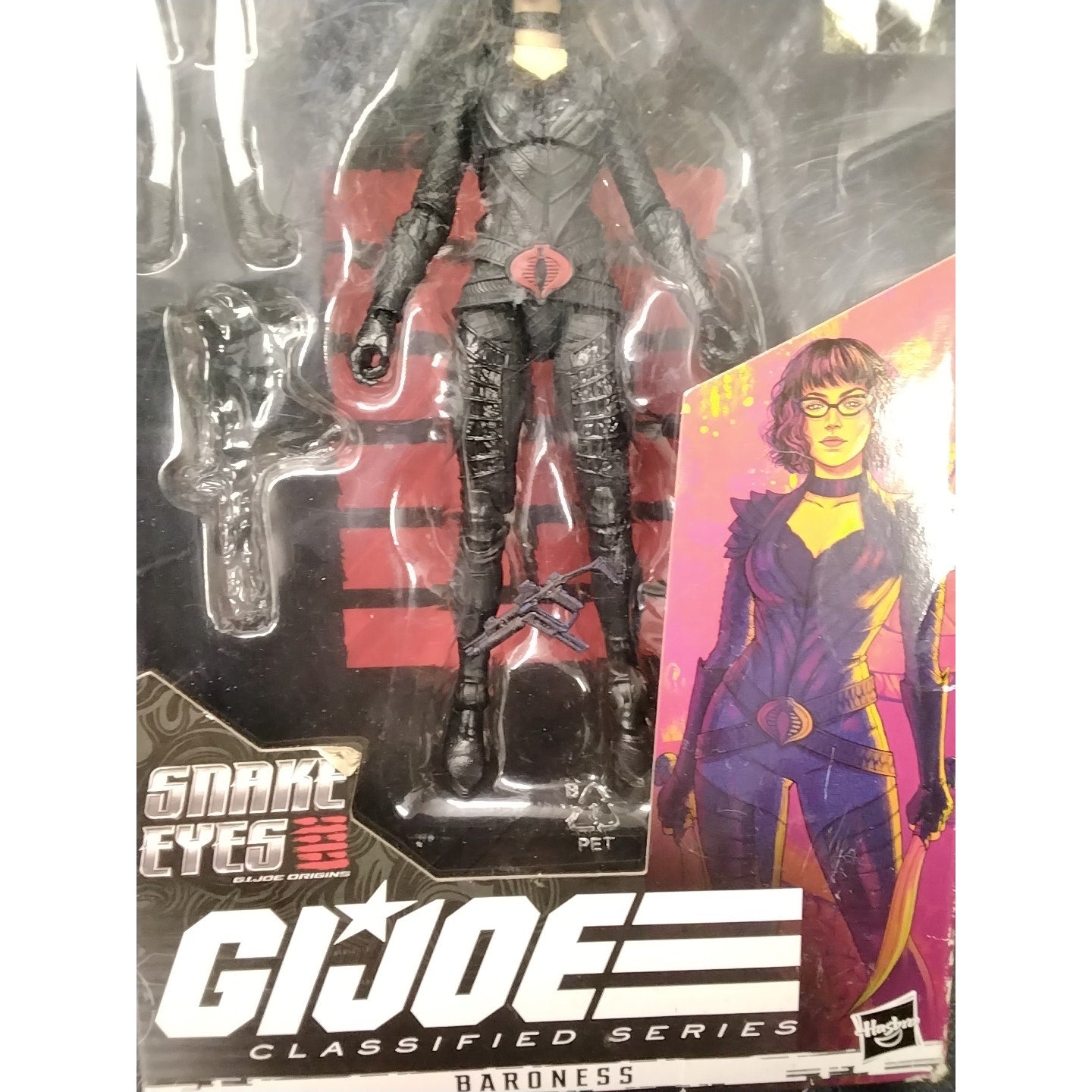 2020 Baroness GIJOE Classified Snakes Eyes Series in box