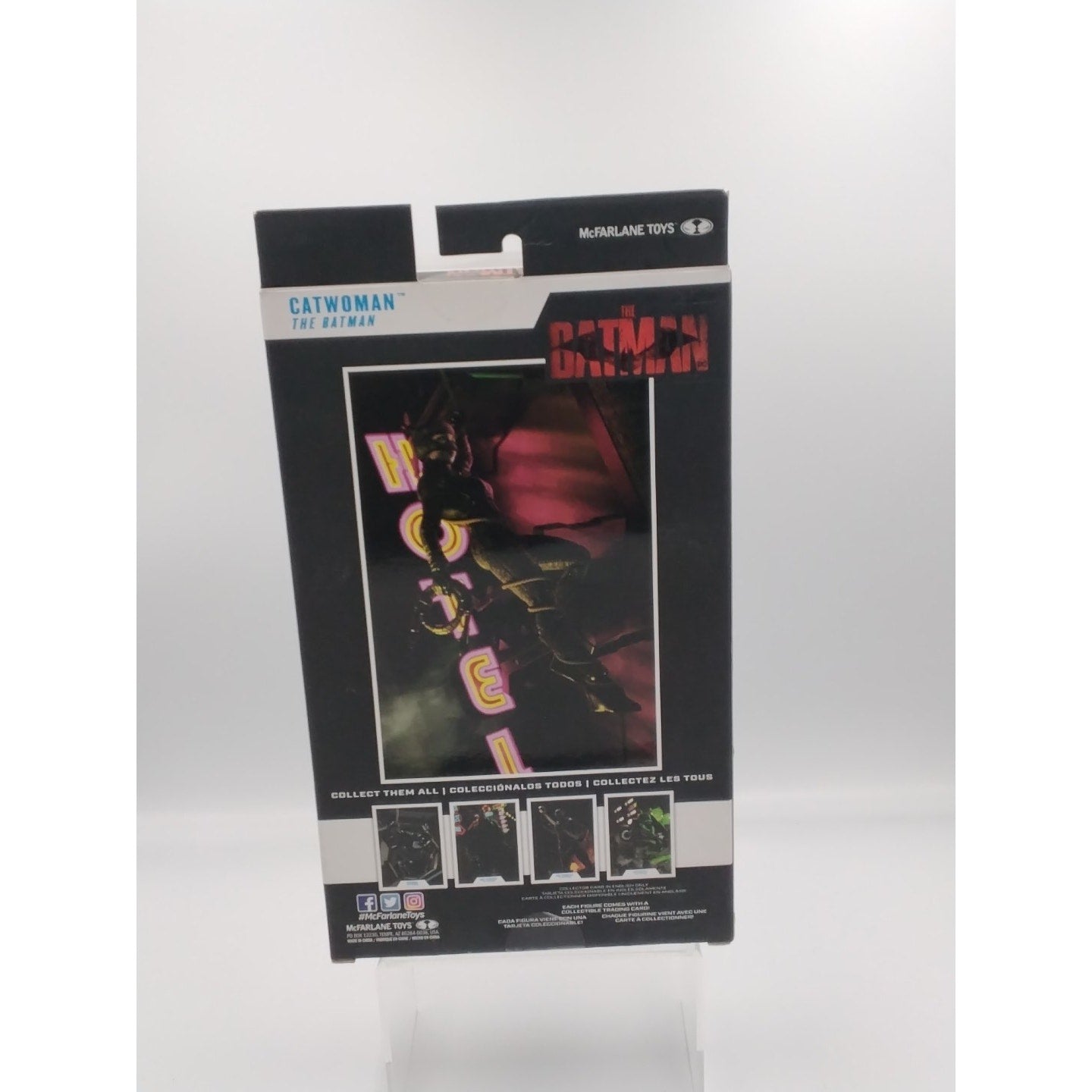 Cat women the batman McFarlane DC on card