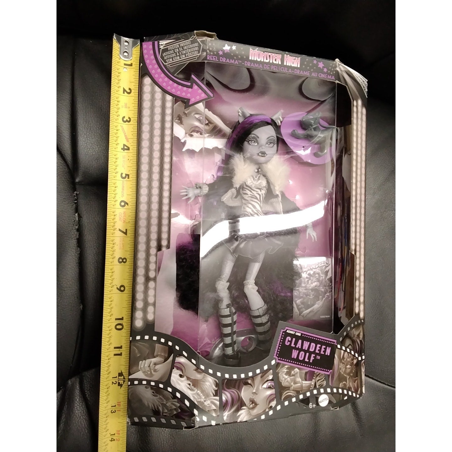 2022 Clawdeen Wolf Monster High Real Drama New in Box Mattel
