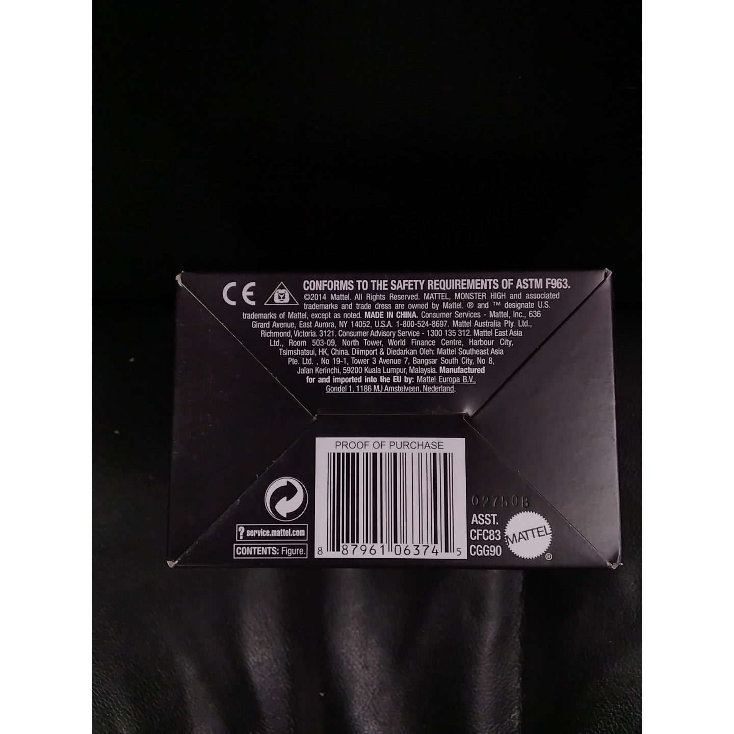 2014 Toralei Mattel Vinyl Figure In Box