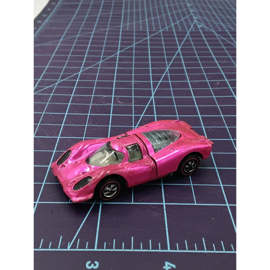 1969 Porsche 917 U.S. HOT PINK Redline Redline Collectible Loose Hot Wheels