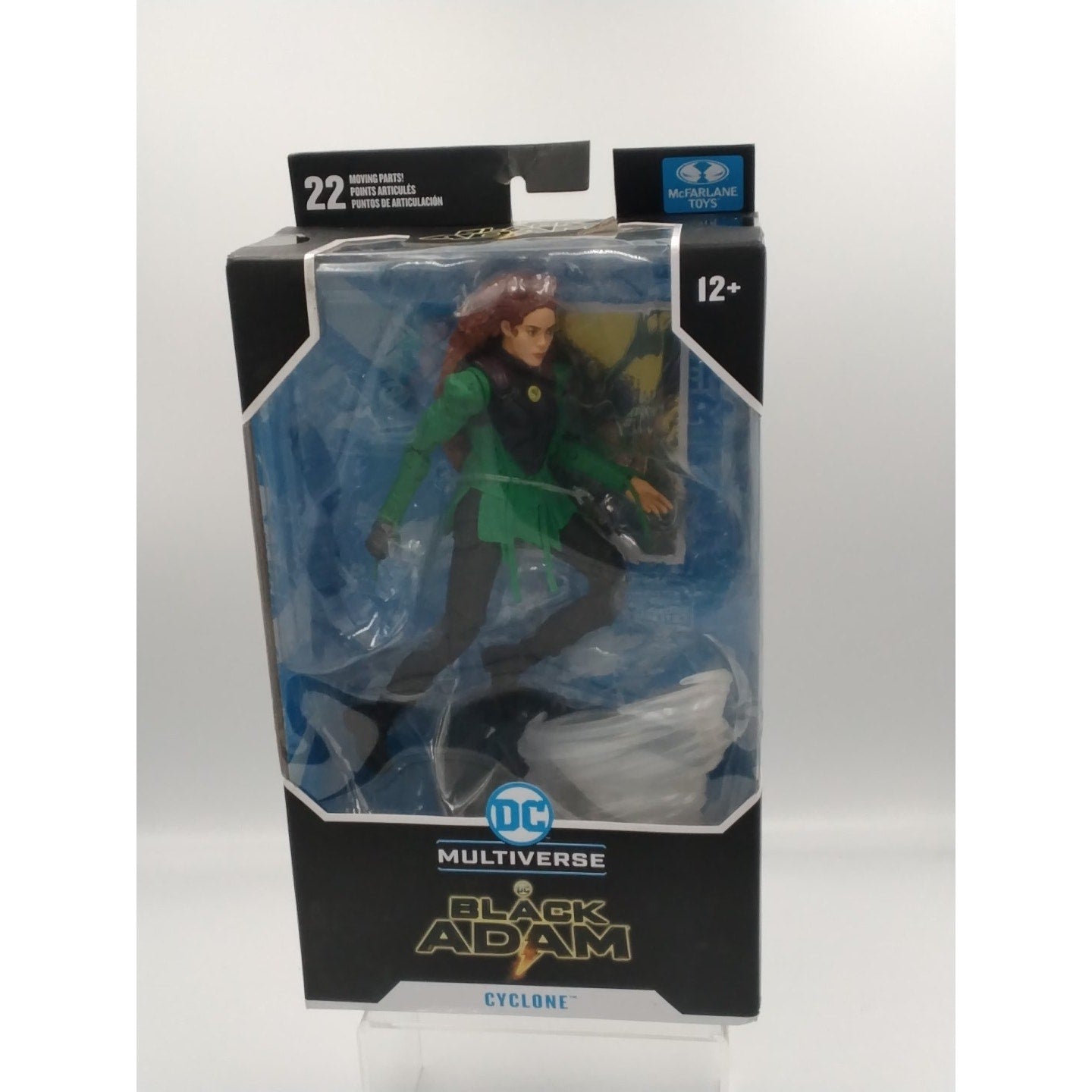 Cyclone black Adam McFarlane DC on card