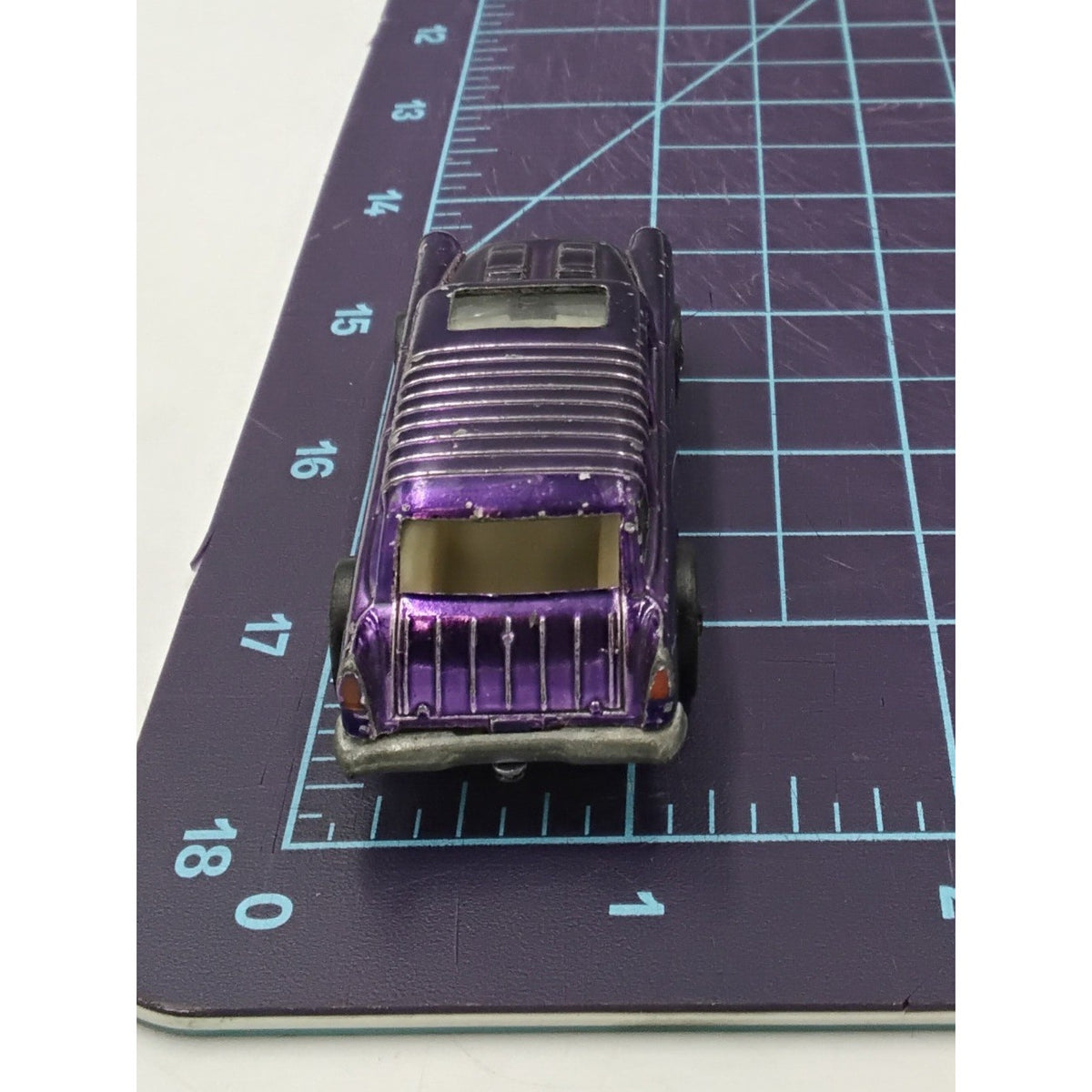 1969 Nomad Purple White Interior Redline Collectible Loose Hot Wheels Mattel