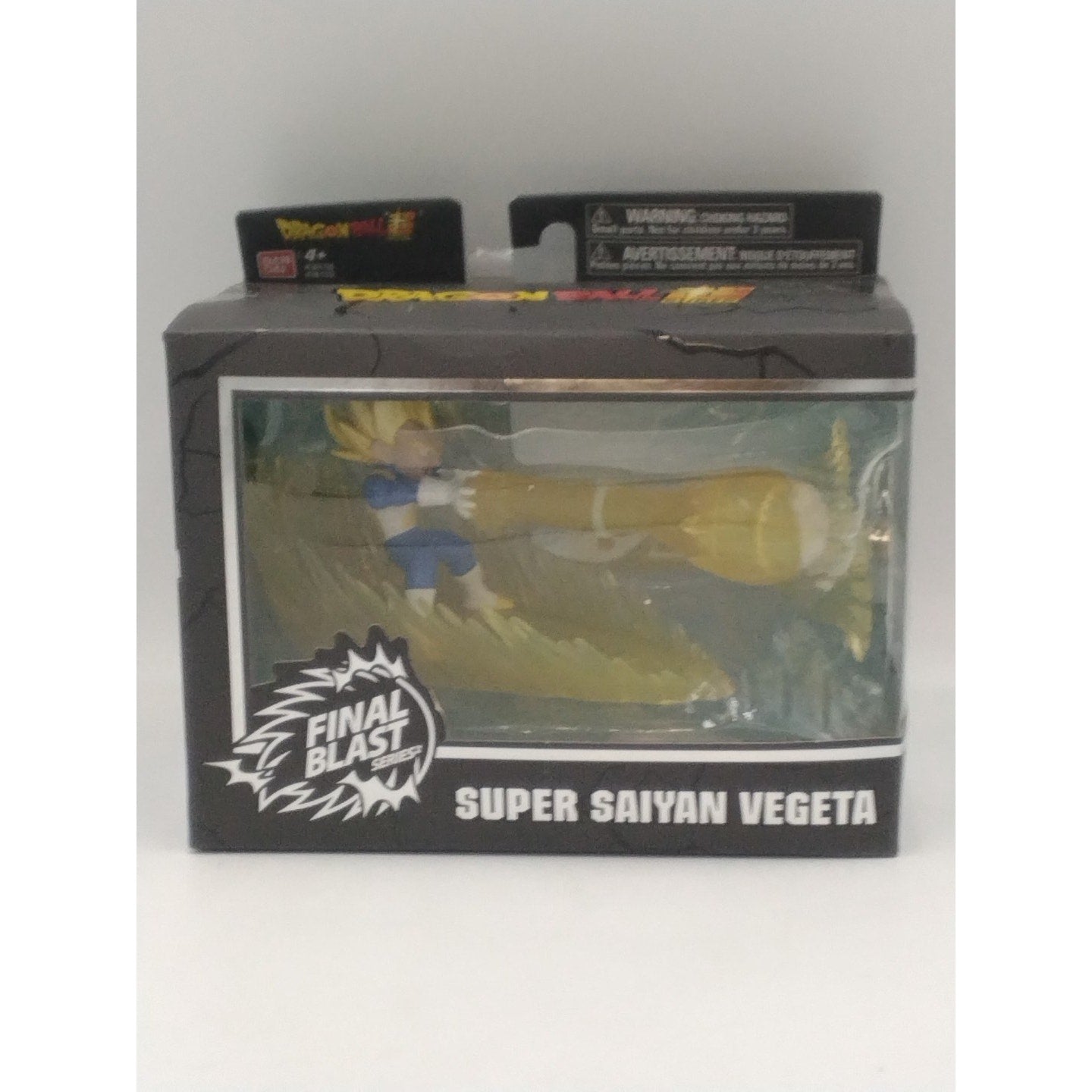 2020 Super Saiyan Vegeta Final Blast Series Action Figure Sealed Dragon Ball Z