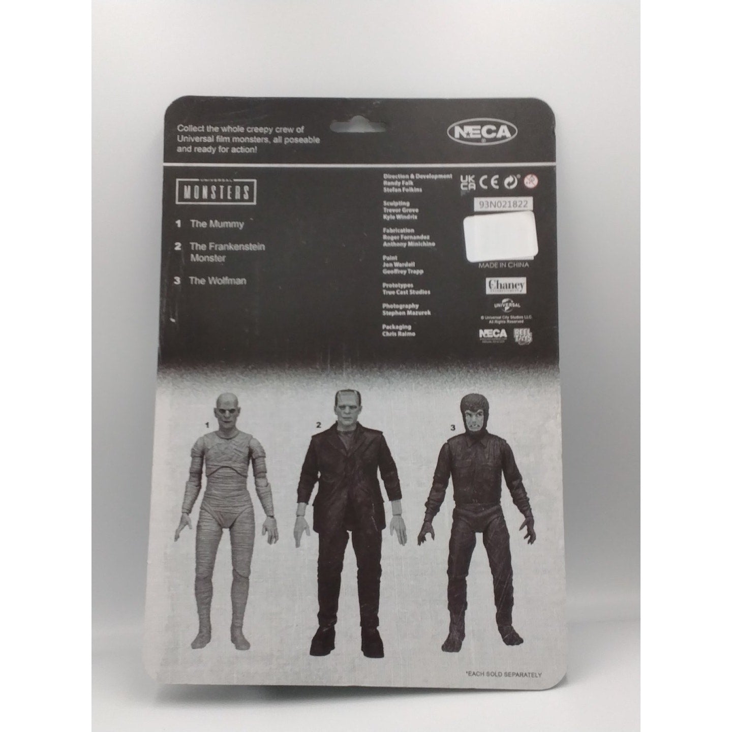 2022 The Wolfman Glow in the dark NECA