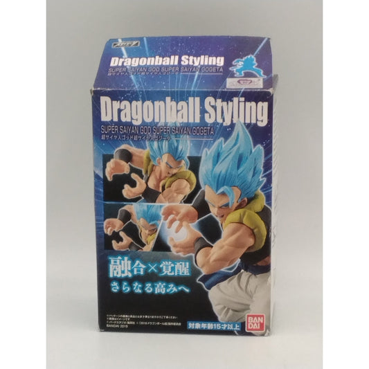 2018 Super Saiyan God Gogeta Dragon Ball Styling Bandai PVC figure