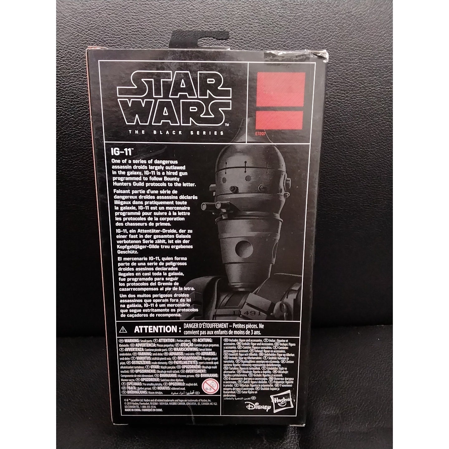 2019 Star Wars The Black Series- IG-11